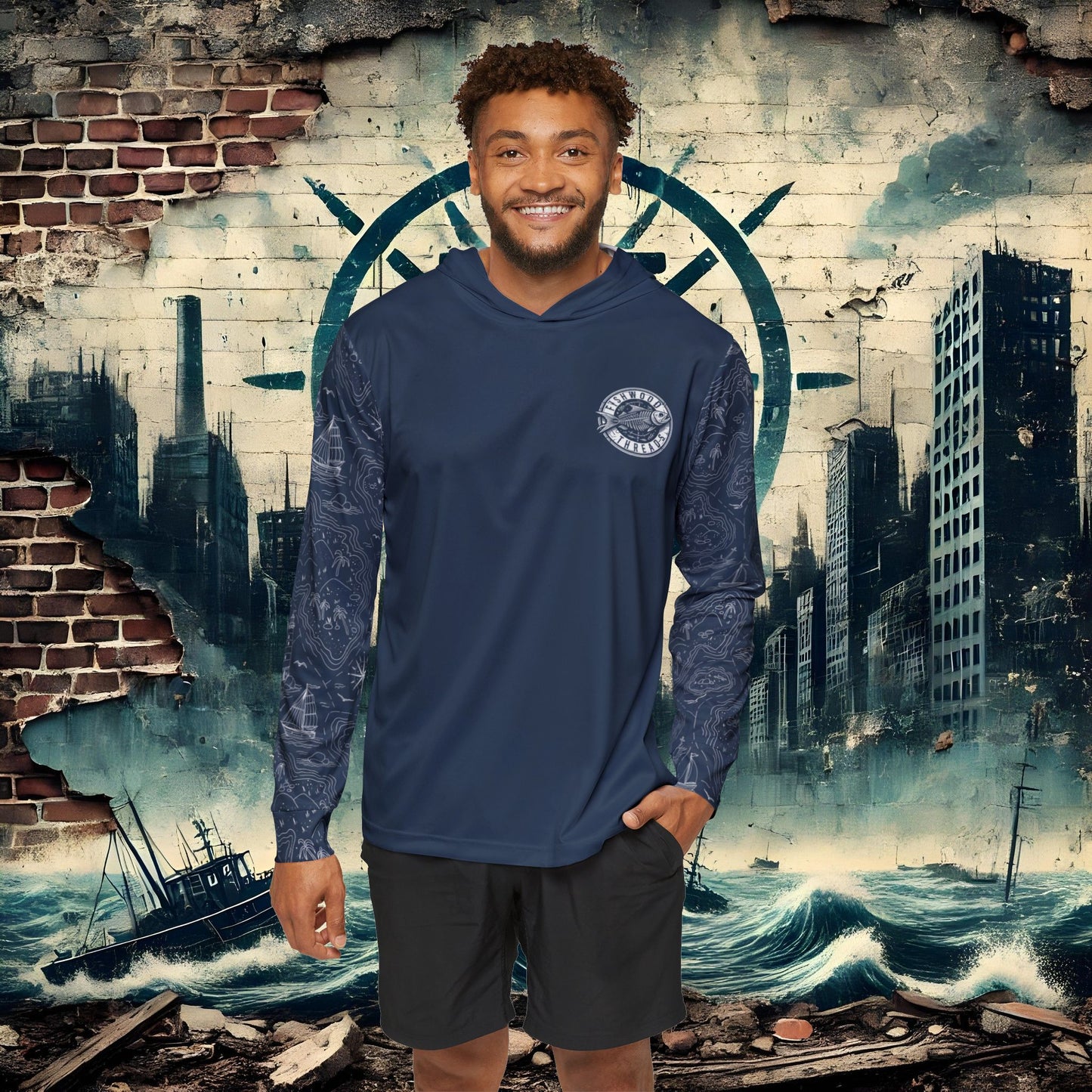 Fishwood Threads Sports Hoodie - Perfect for Outdoor Enthusiasts