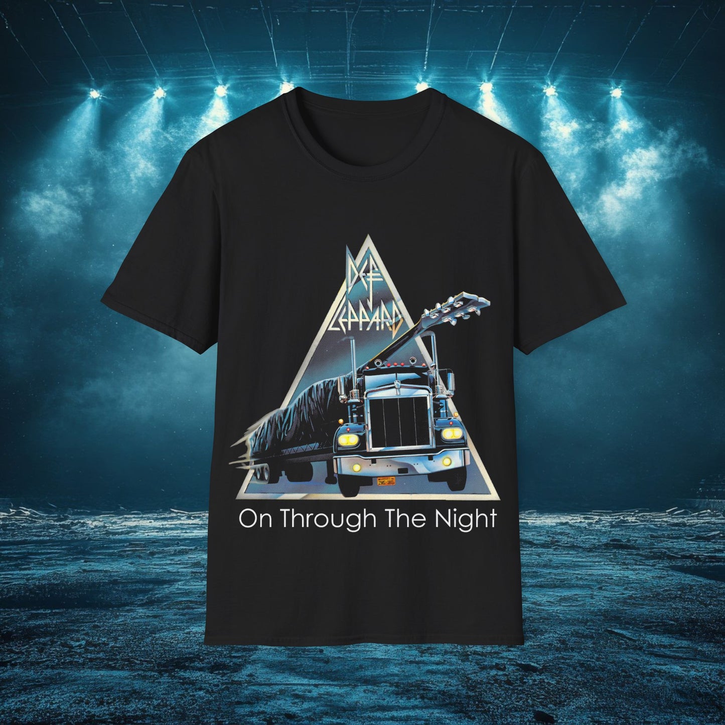 DL On Through the Night T-Shirt | Vintage Rock Apparel, Unisex Graphic Tee, Music Lover Gift, Concert Wear, Nostalgic Merchandise