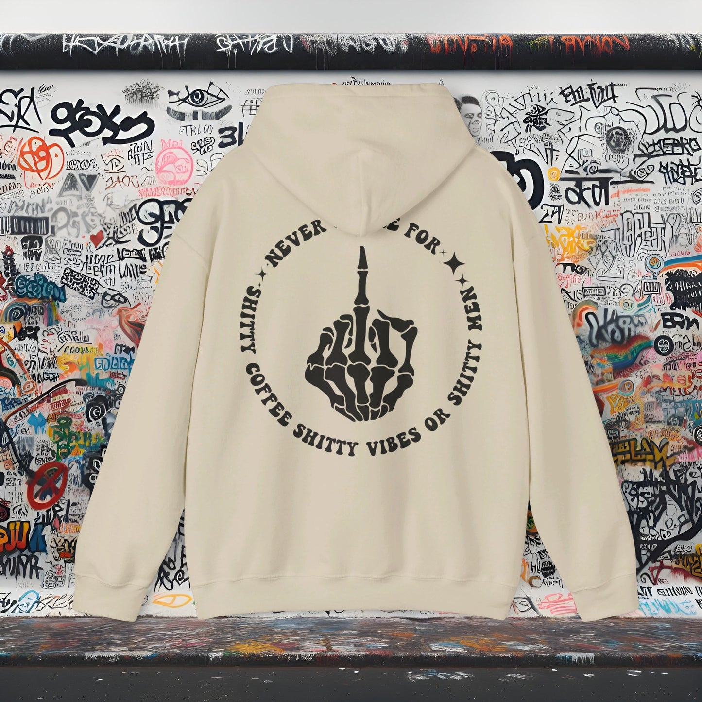 Never Settle Unisex Heavy Blend™ Hooded Sweatshirt