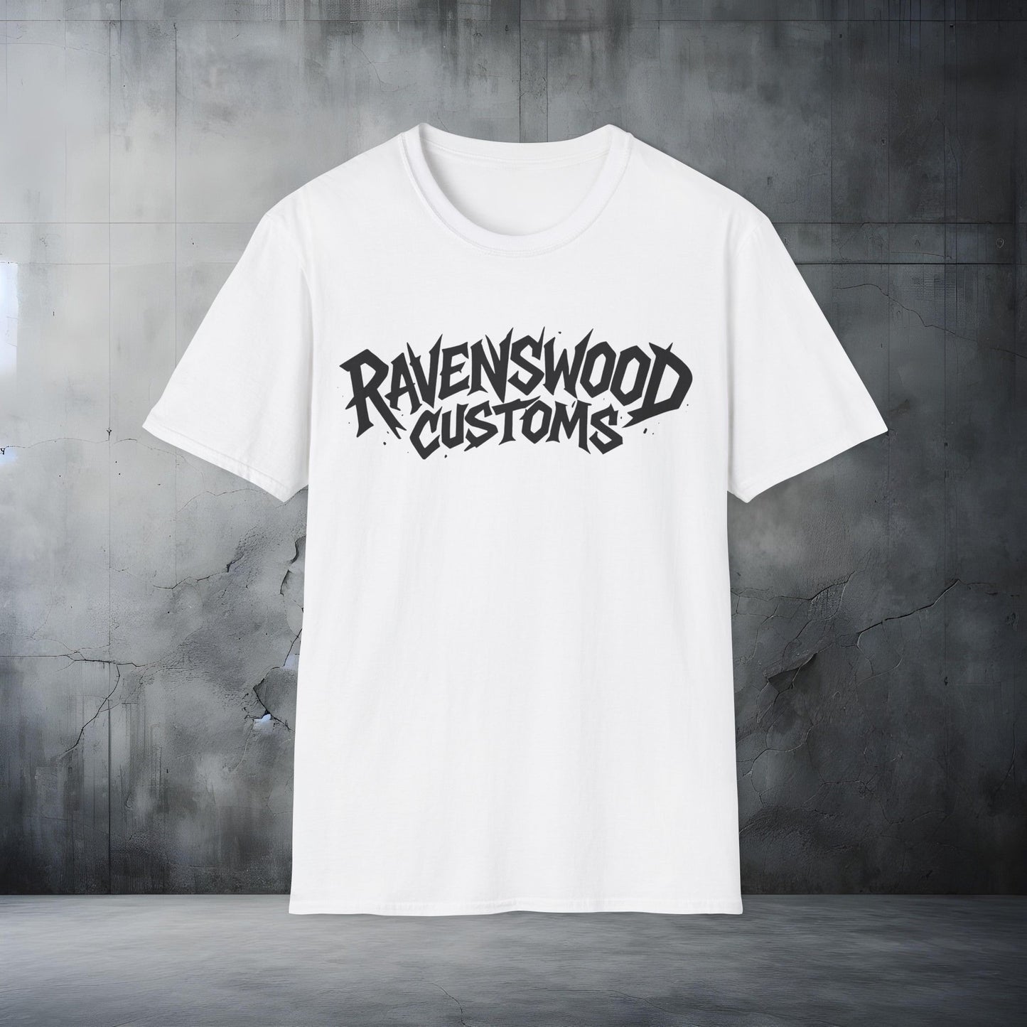 Ravenswood Customs Unisex Softstyle T-Shirt - Purple Vintage Truck Design, Cool Graphic Tee