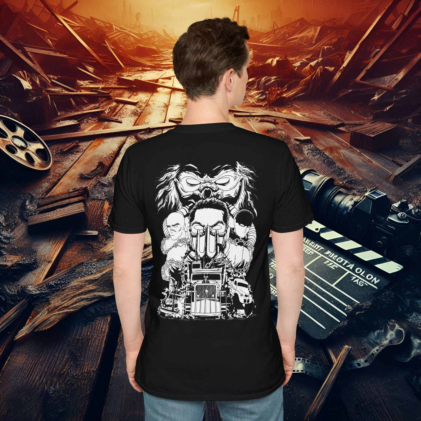 Ride Eternal T-Shirt, Unisex Skull Art Tee