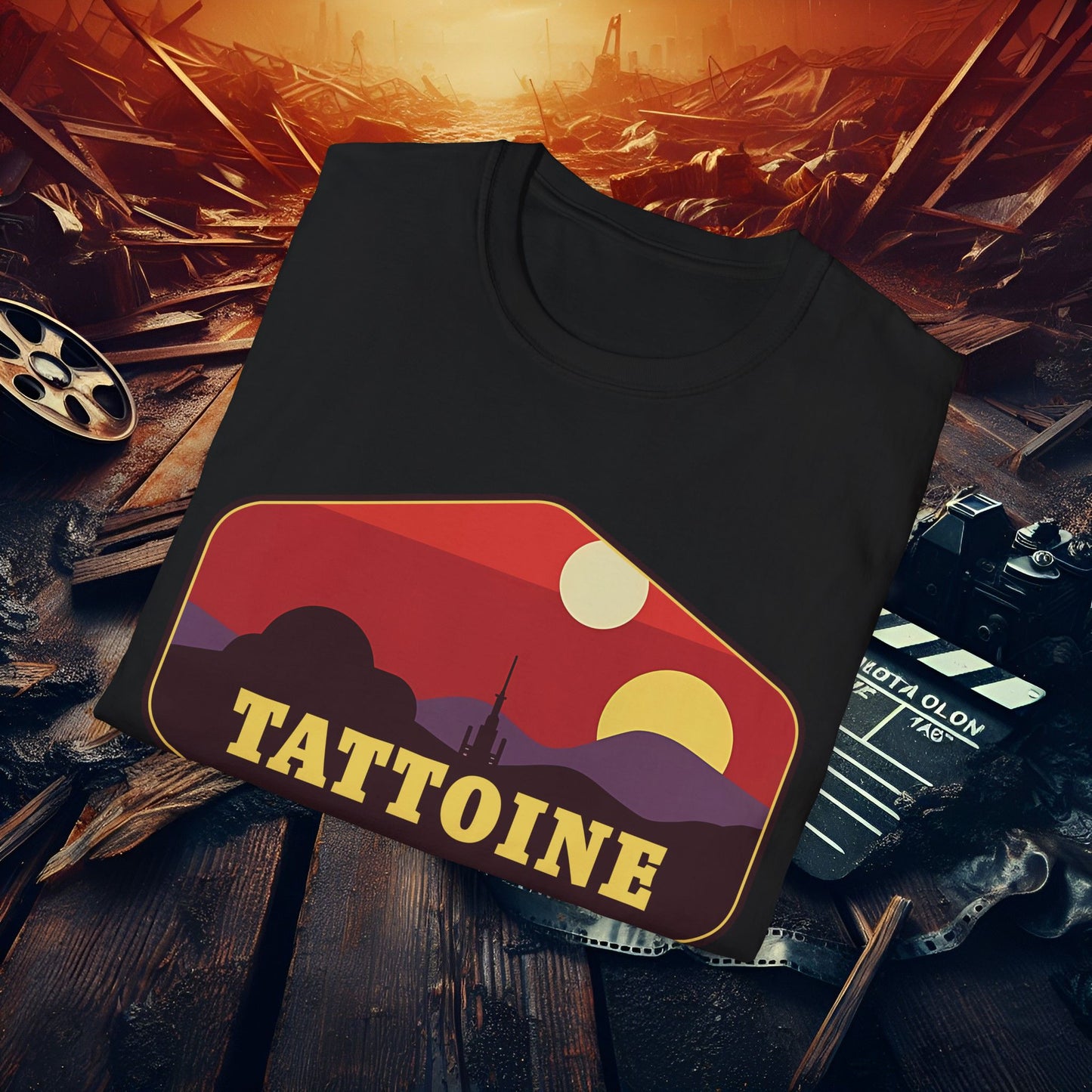 Tattoine National Park T-Shirt | Fan Apparel, Unisex Graphic Tee, Sci-Fi Gift, Geeky Fashion, Adventure Shirt