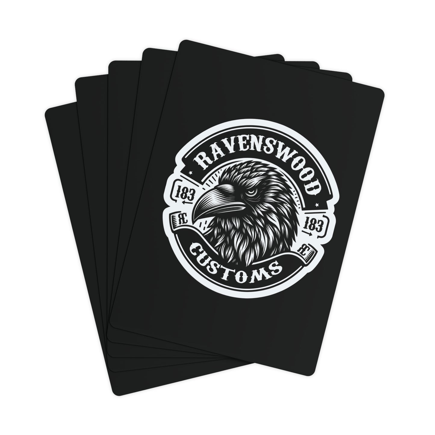 Ravenswood Customs Poker Cards
