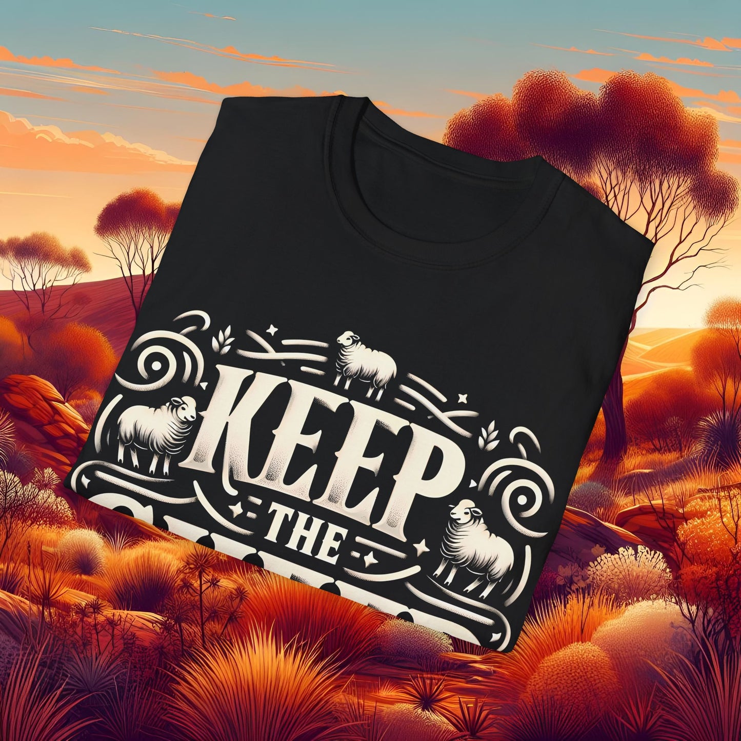 Keep the Sheep Unisex Softstyle T-Shirt