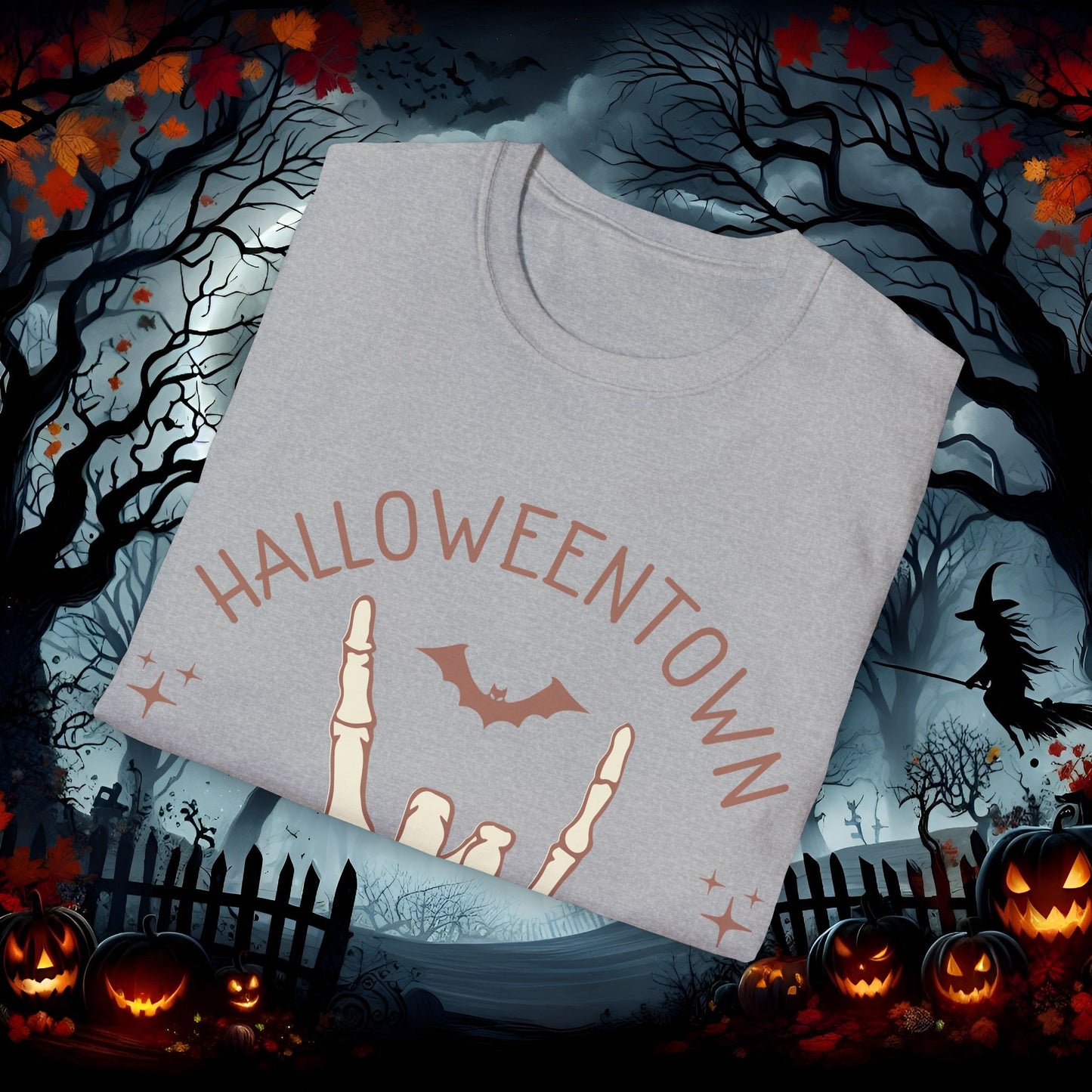 Halloween Town Unisex Softstyle T-Shirt