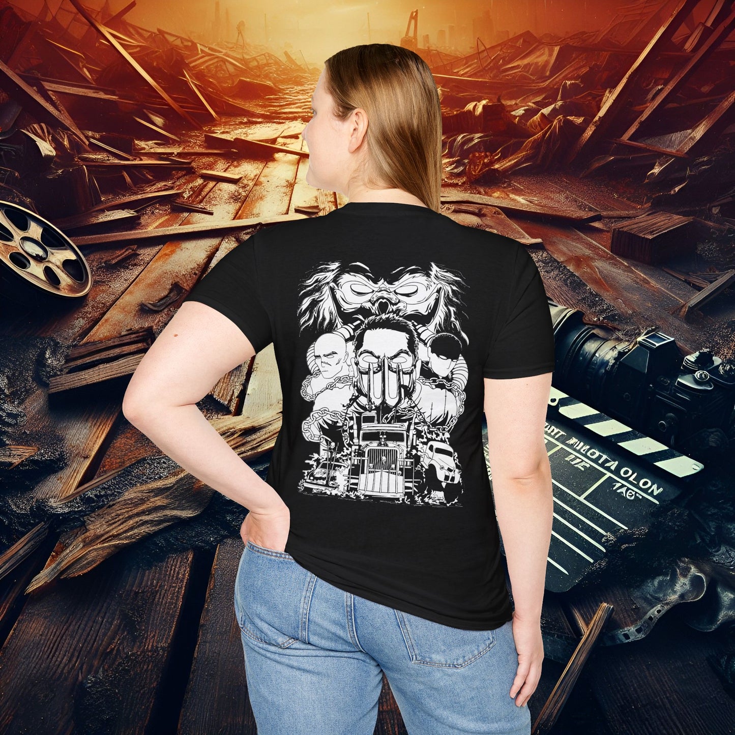 Ride Eternal T-Shirt, Unisex Skull Art Tee