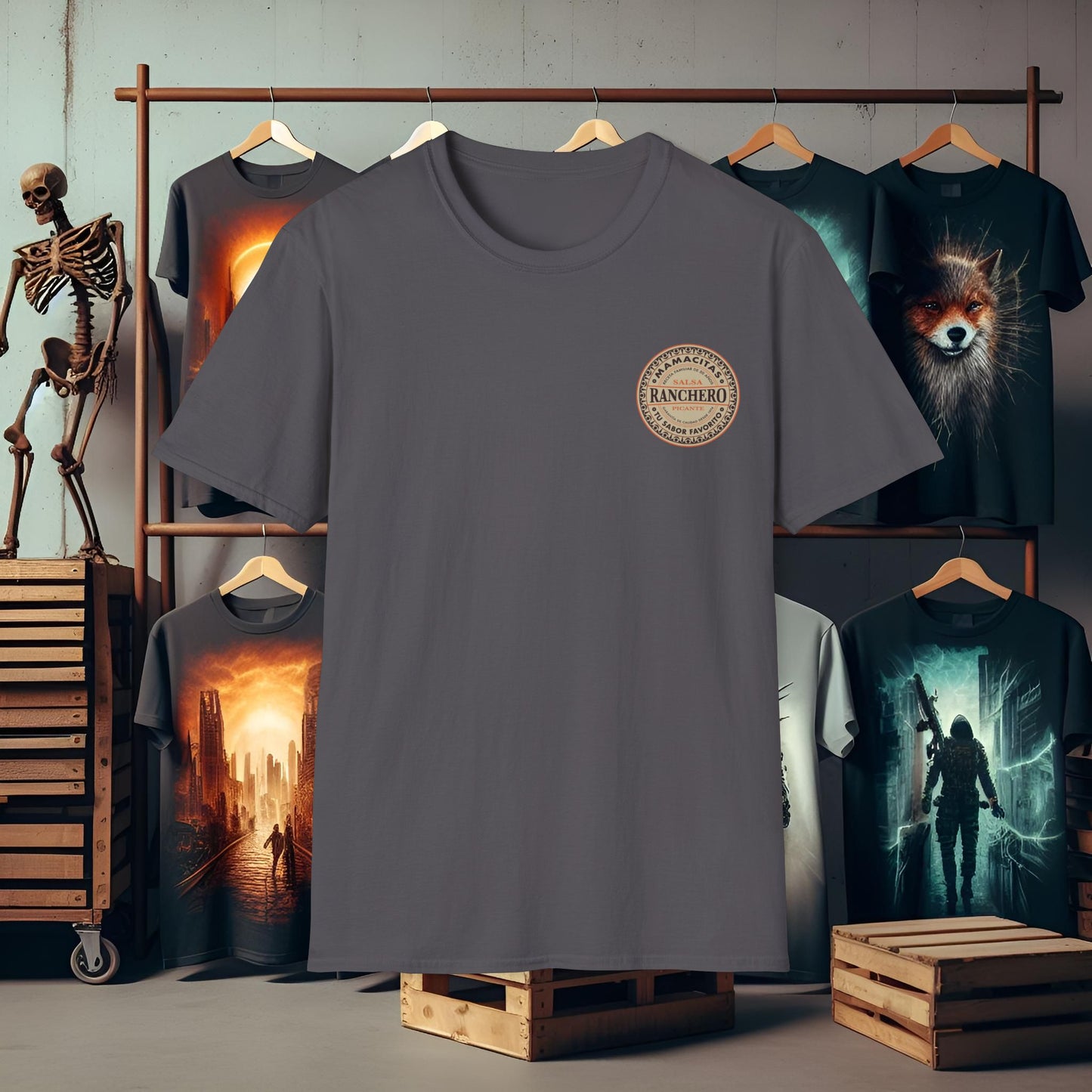 Country Customs 9 Unisex Softstyle T-Shirt