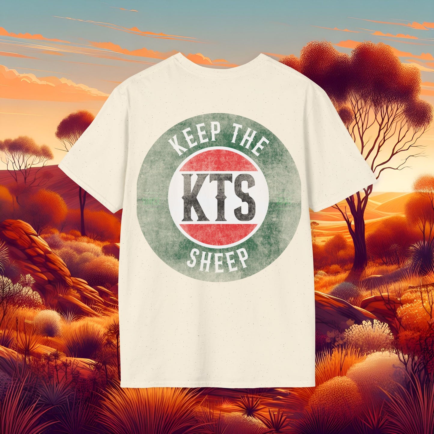 Keep the Sheep #keepthesheep Unisex Softstyle T-Shirt - Bold Graphic Tee for Keep the Sheep movement