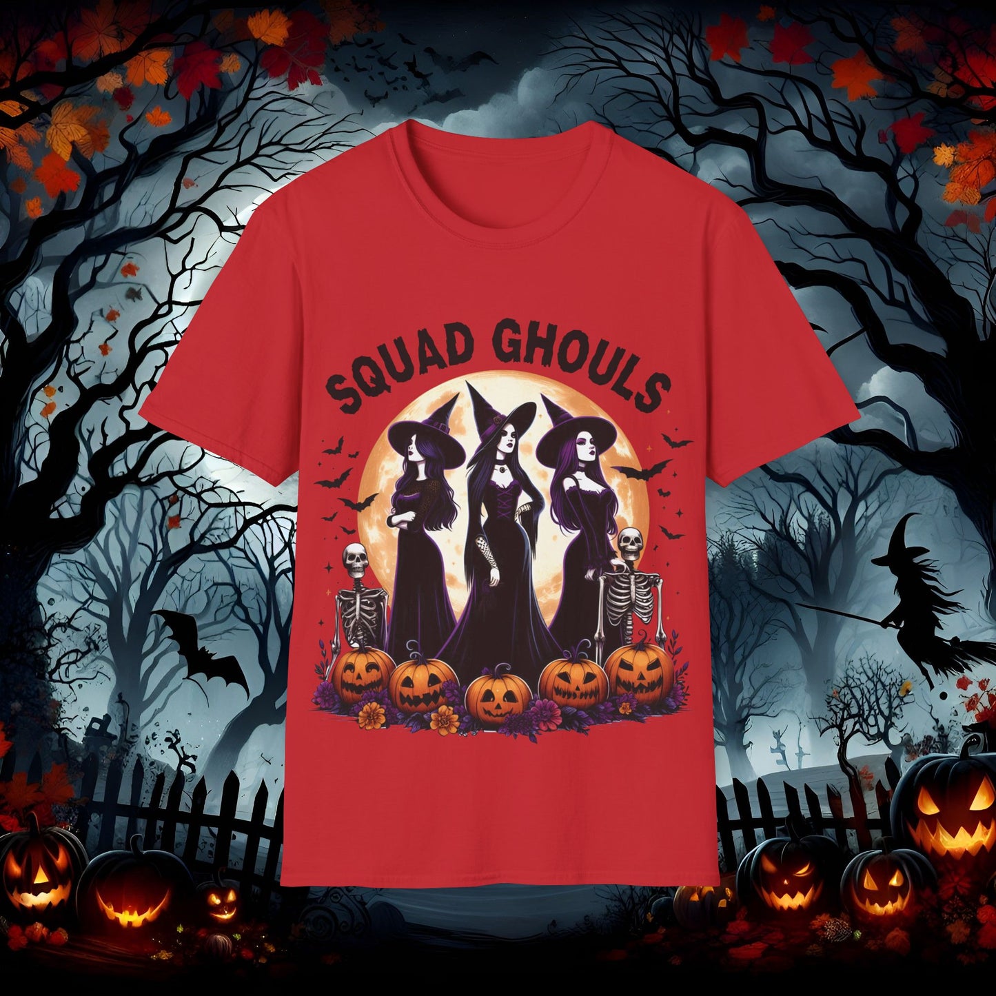 Squad Ghouls Unisex Softstyle T-Shirt