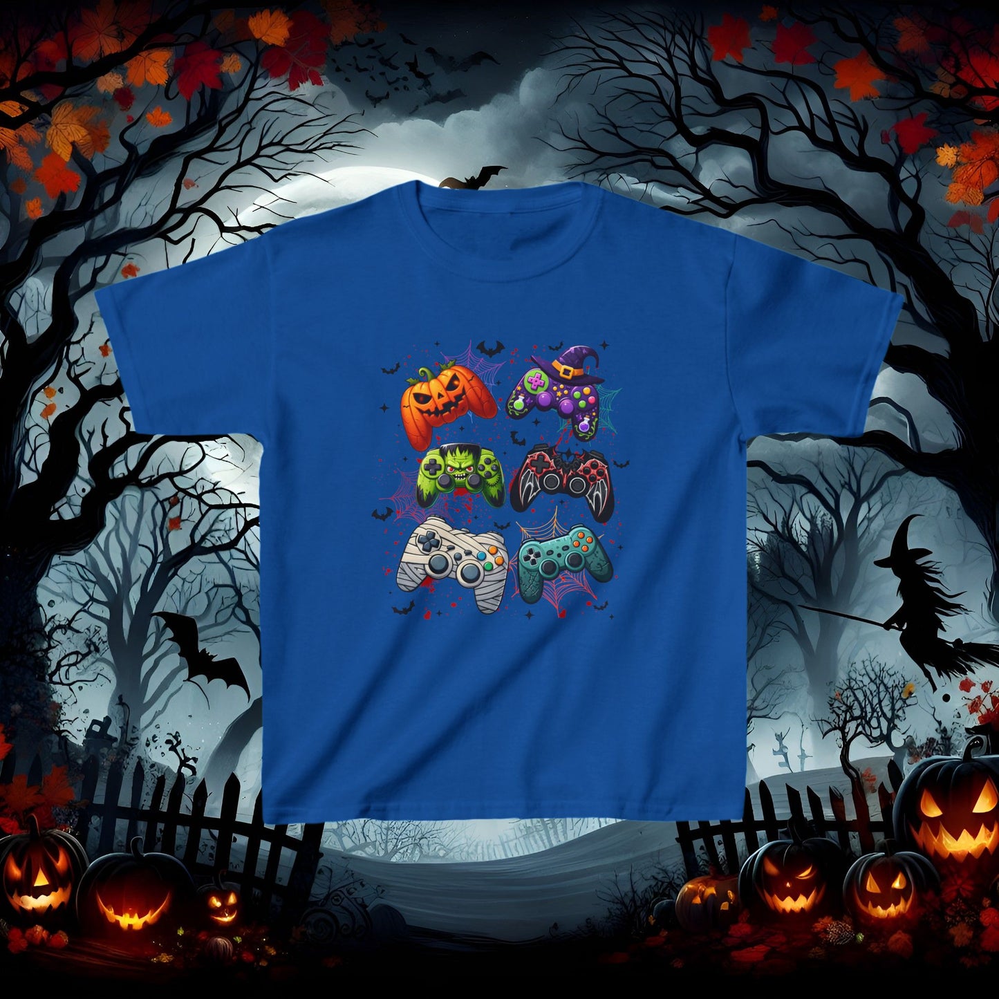Spooky Controllers Kids Heavy Cotton™ Tee