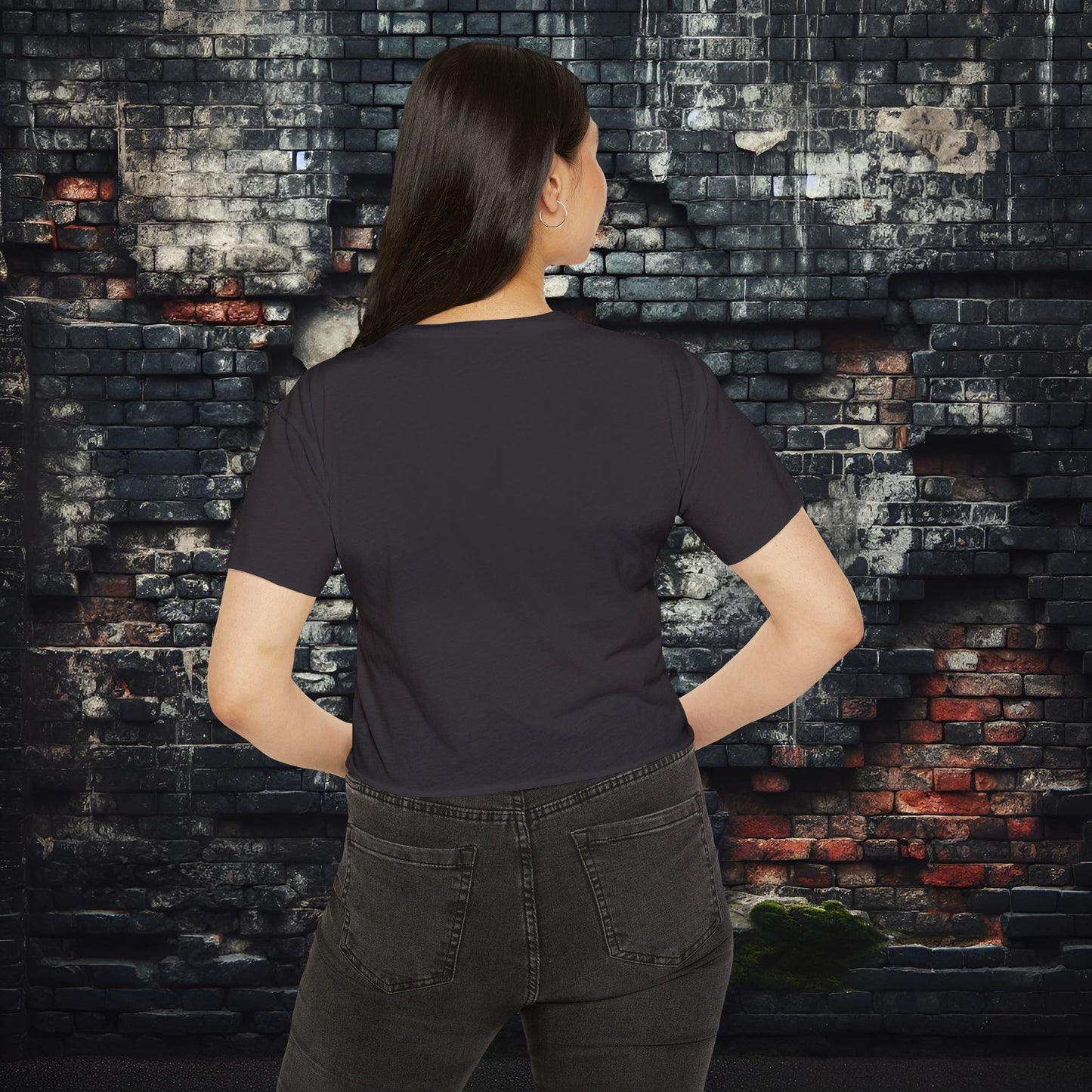 Ravenswood Customs Women's Festival Crop Top - Boho Chic Tee for Summer Events