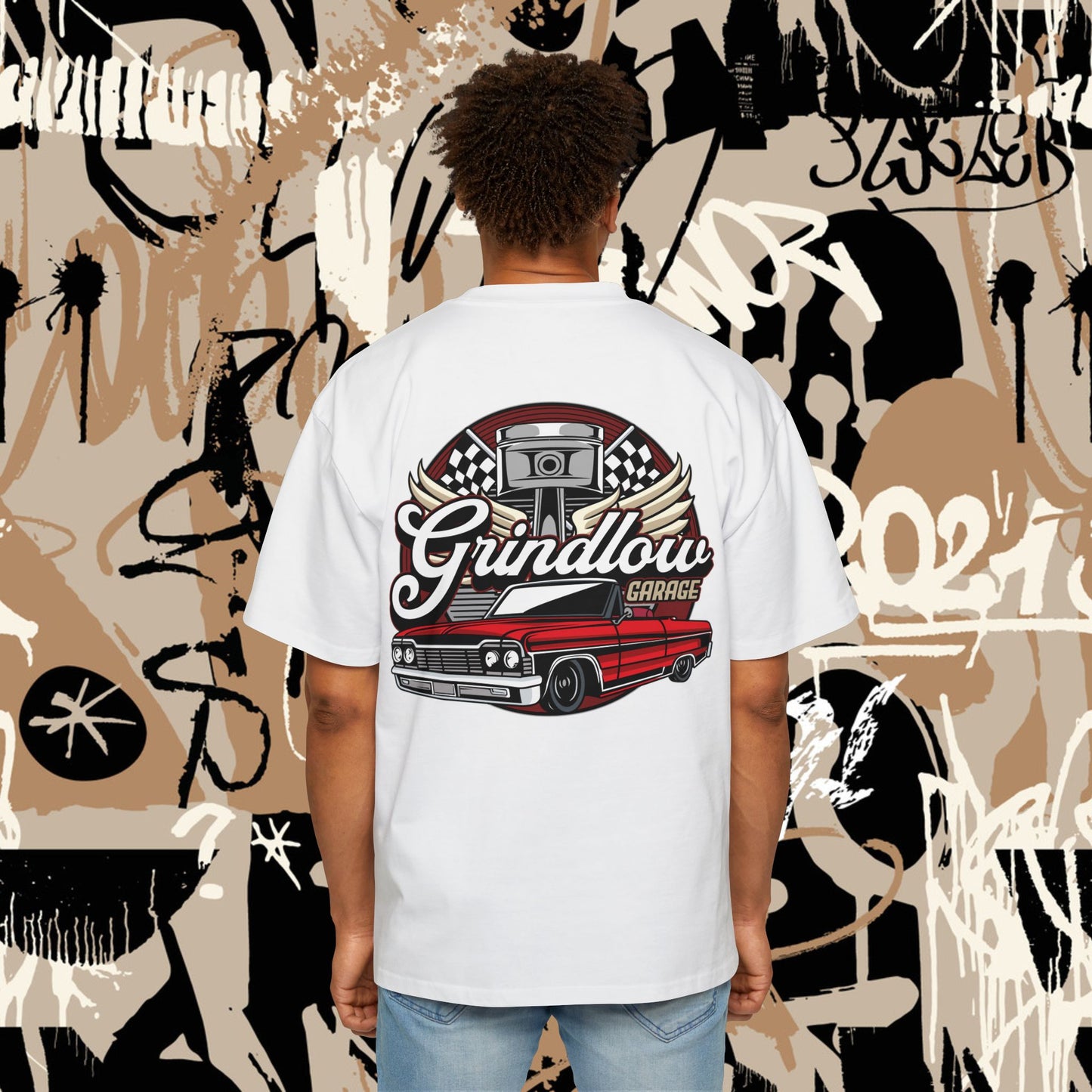 Grindlow Men's Heavy Oversized Tee