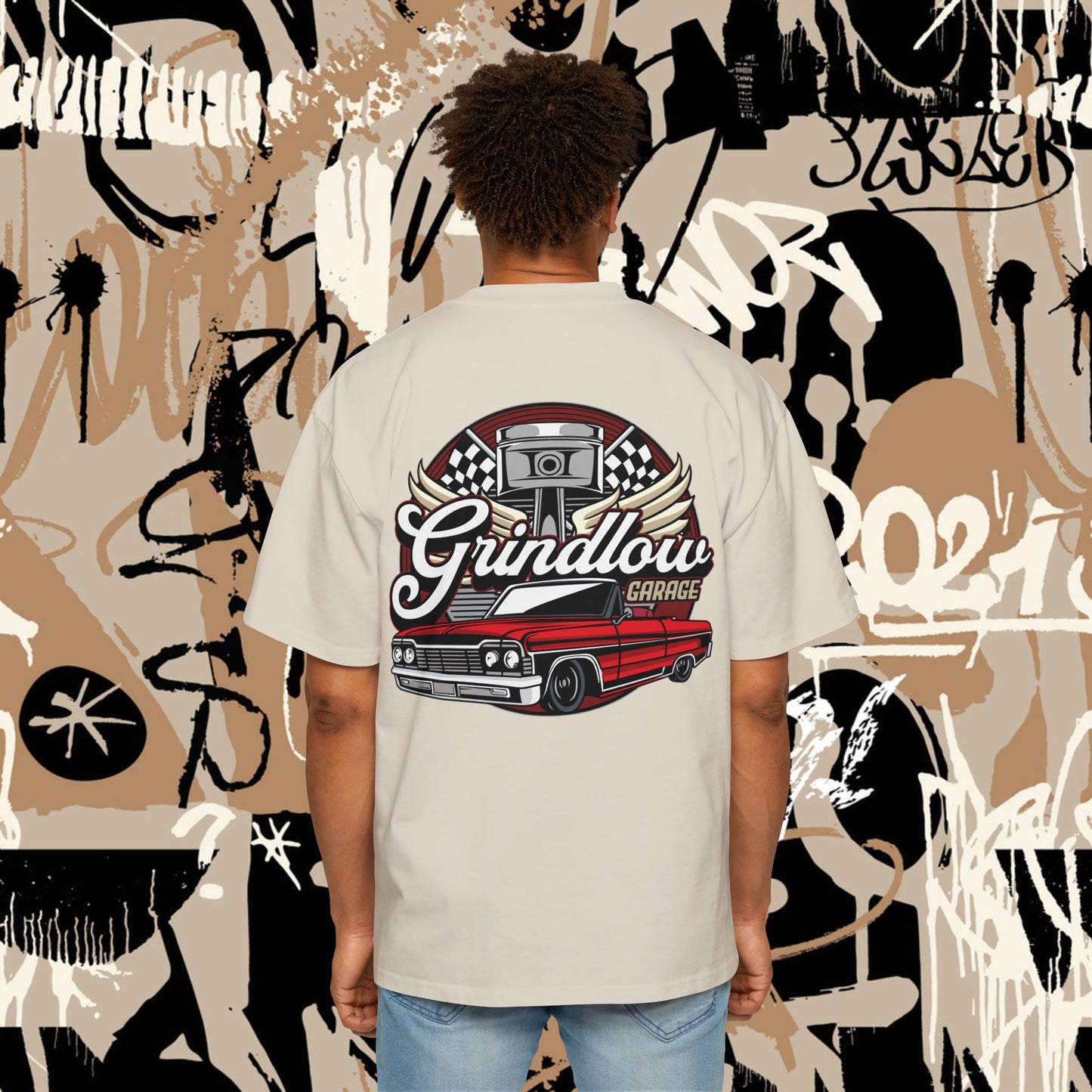 Grindlow Men's Heavy Oversized Tee