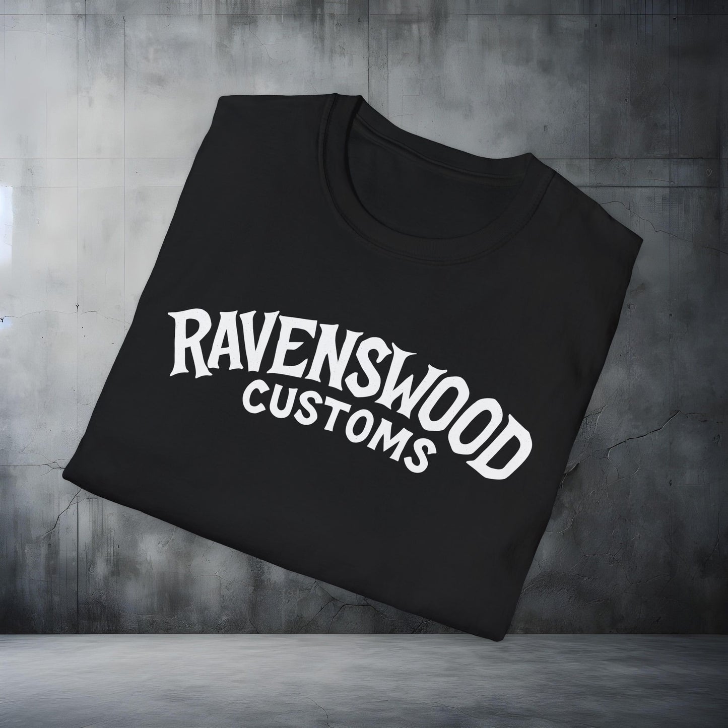 Ravenswood Customs Blue Falcon Graphic Car T-Shirt, Automotive Apparel, Unisex Tee