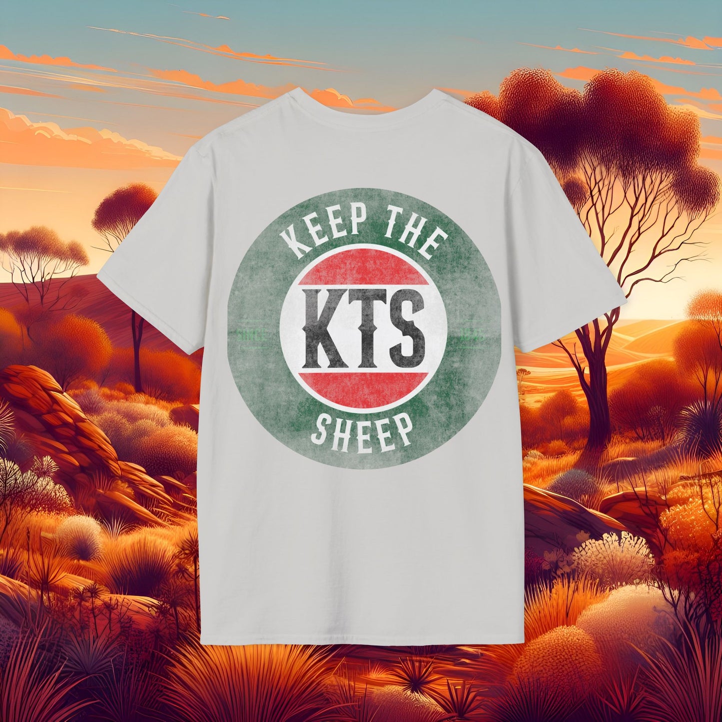 Keep the Sheep #keepthesheep Unisex Softstyle T-Shirt - Bold Graphic Tee for Keep the Sheep movement