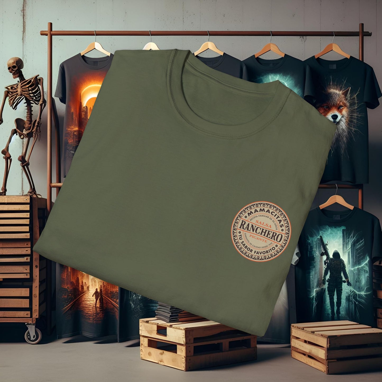 Country Customs 9 Unisex Softstyle T-Shirt