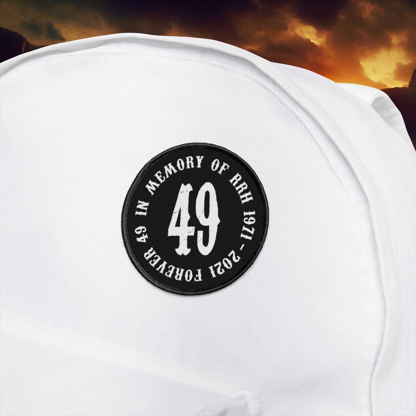 Forever 49 Iron-On Patches