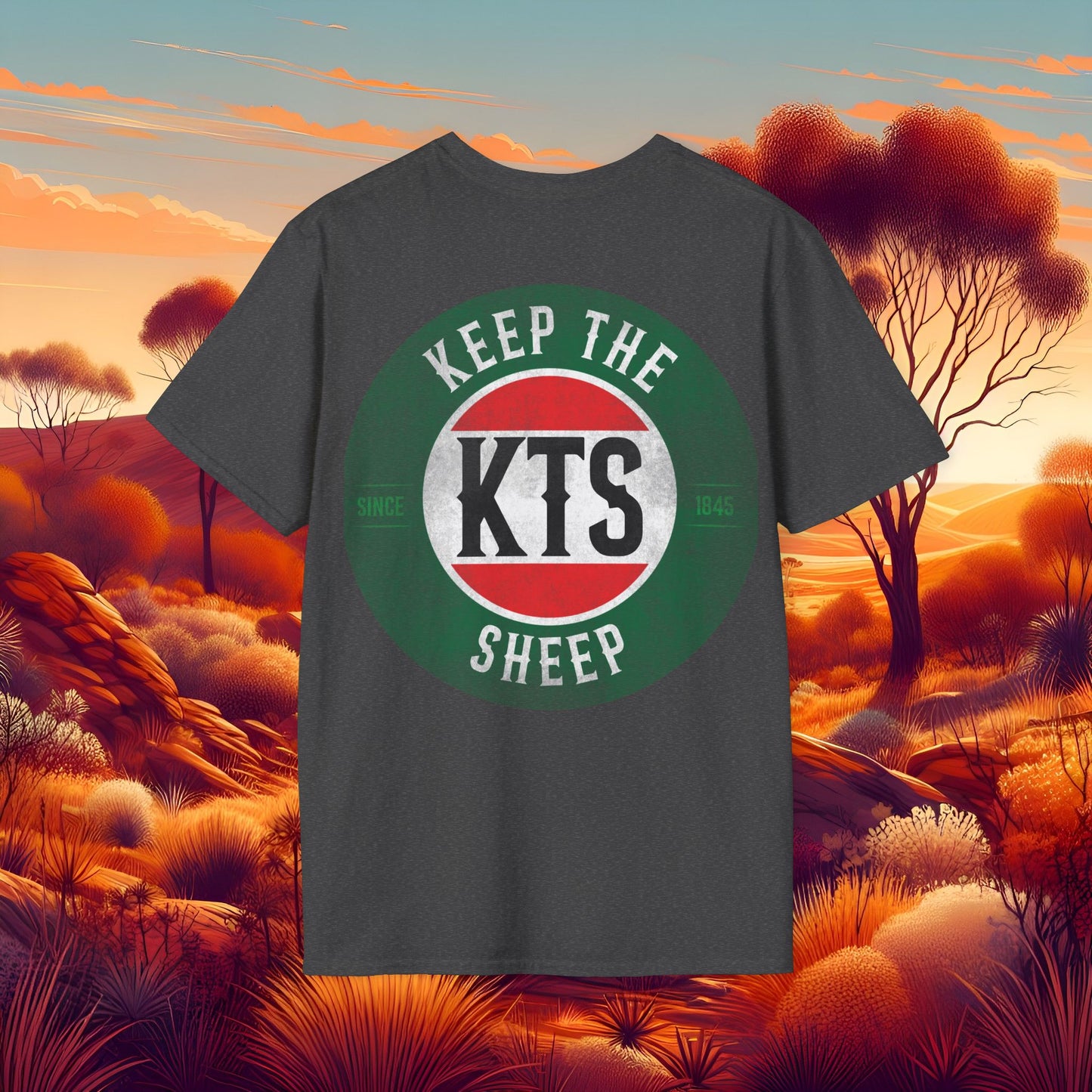Keep the Sheep #keepthesheep Unisex Softstyle T-Shirt - Bold Graphic Tee for Keep the Sheep movement