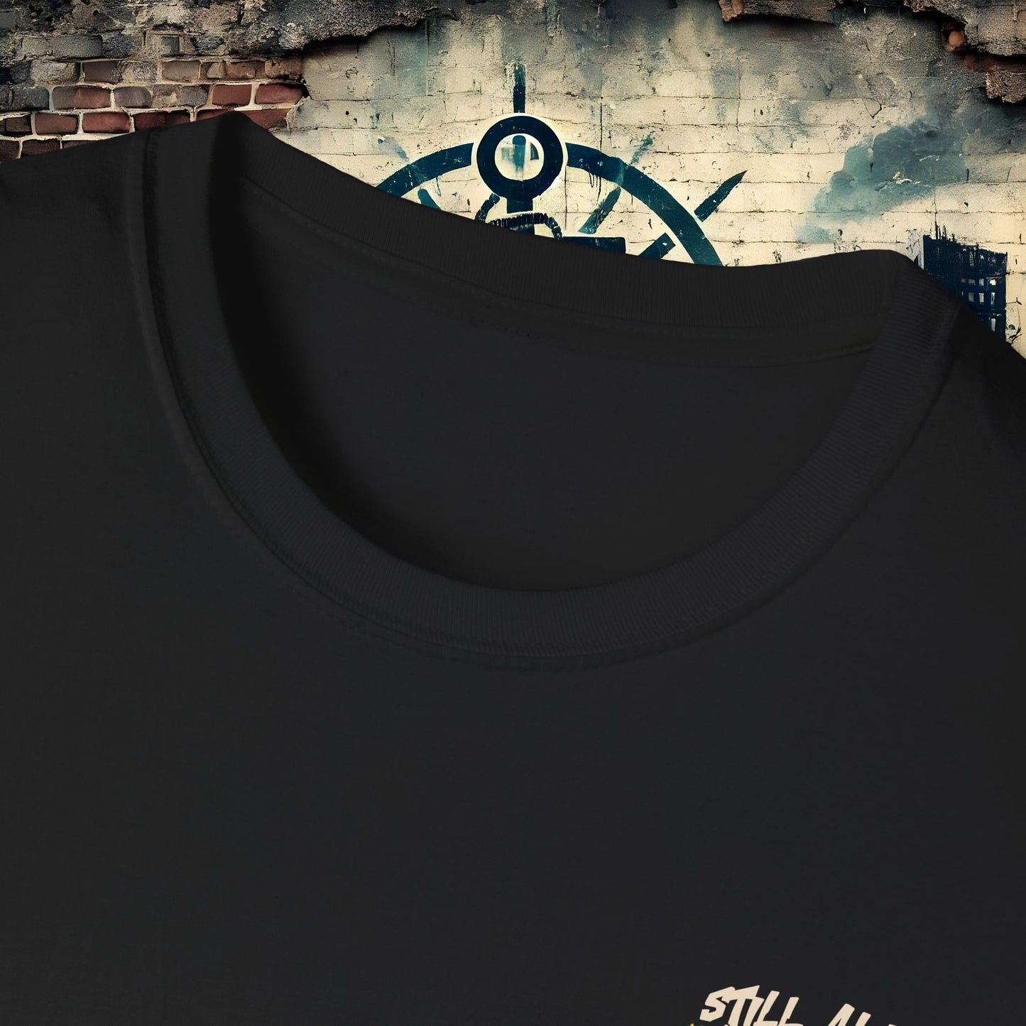 Fishwood Threads still Alive Unisex Softstyle T-Shirt