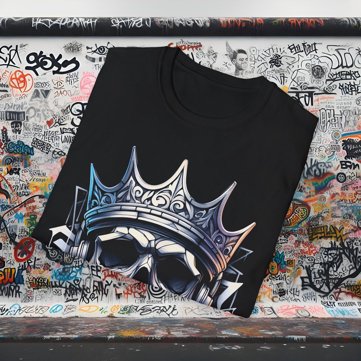 RC King Skullz Streetwear 1 Unisex Softstyle T-Shirt