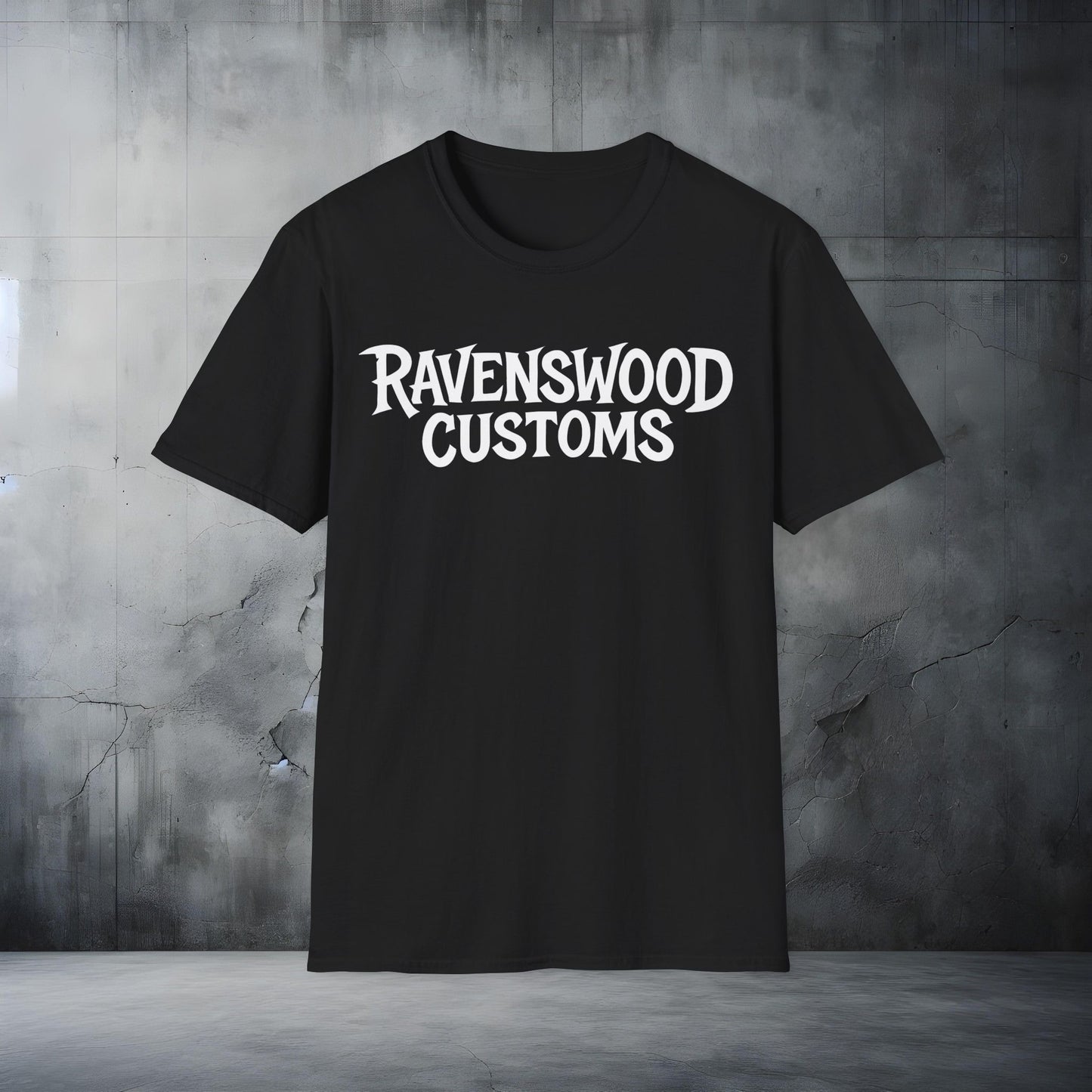 Ravenswood Customs Red Falcon Graphic Car T-Shirt, Automotive Apparel, Unisex Tee