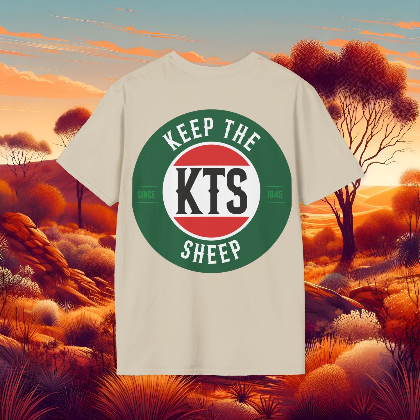 Keep the Sheep #keepthesheep Unisex Softstyle T-Shirt - Bold Graphic Tee for Keep the Sheep movement