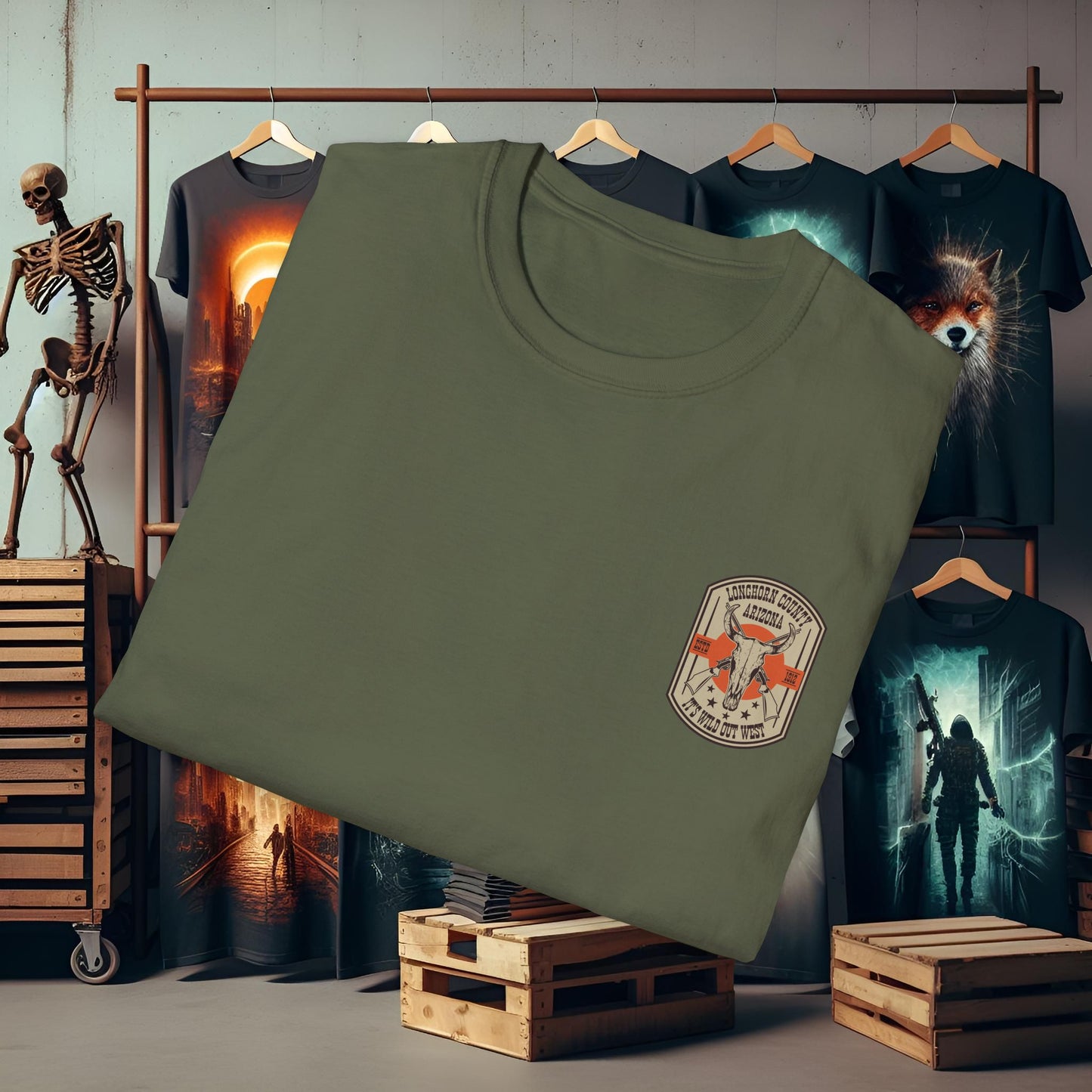 Country Customs 2 Unisex Softstyle T-Shirt