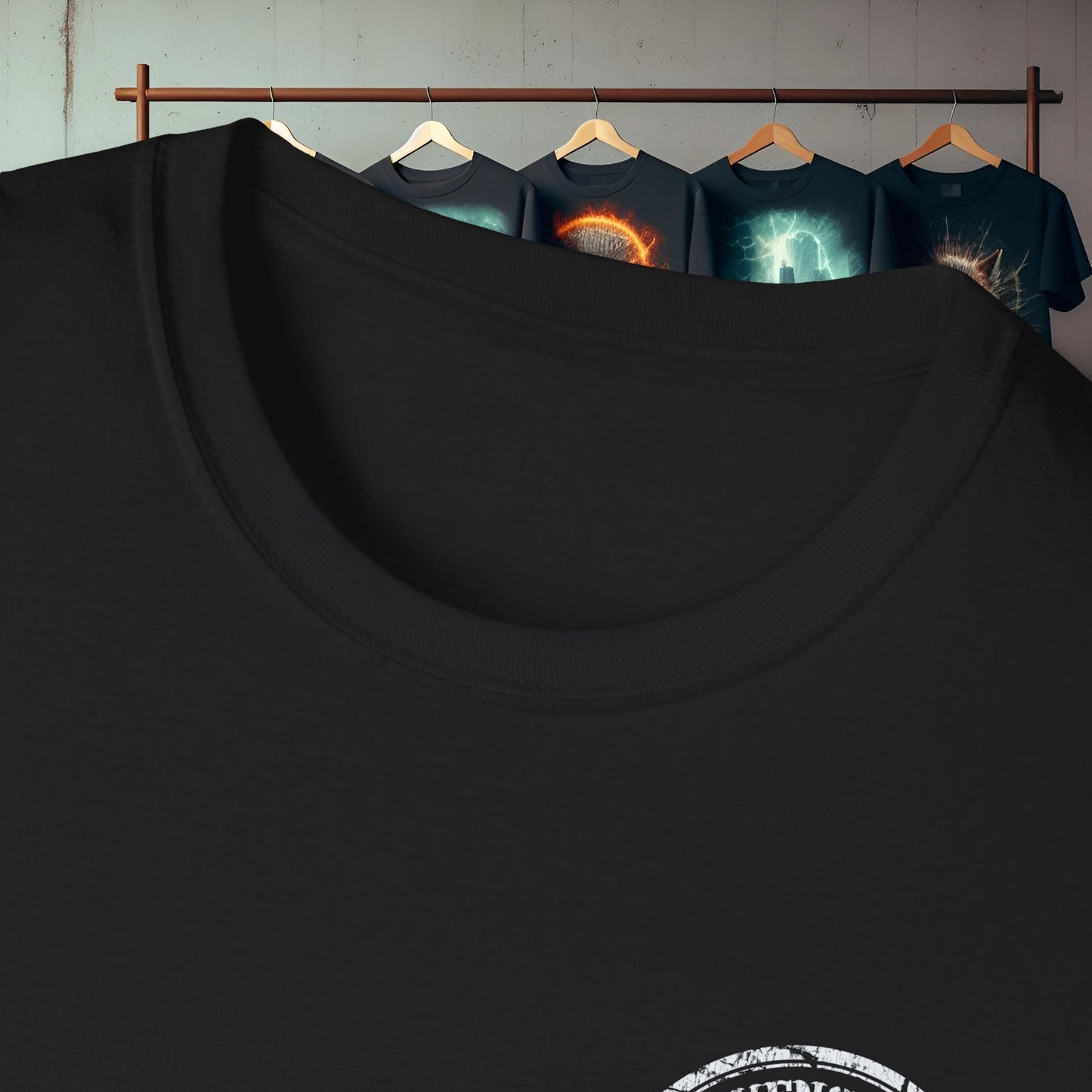 Worn Ravenswood Customs Unisex Softstyle T-Shirt - Vintage Design for Art Lovers