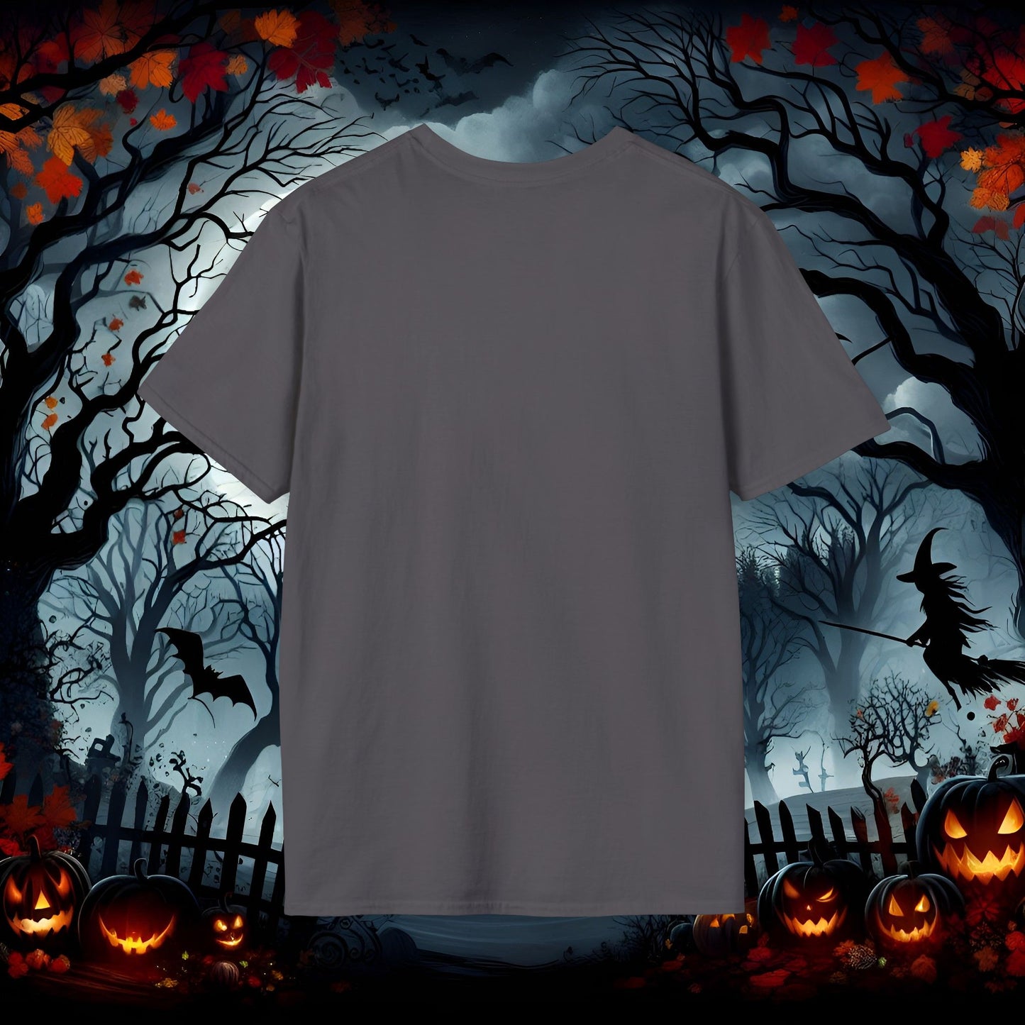 Haunted House Unisex Softstyle T-Shirt