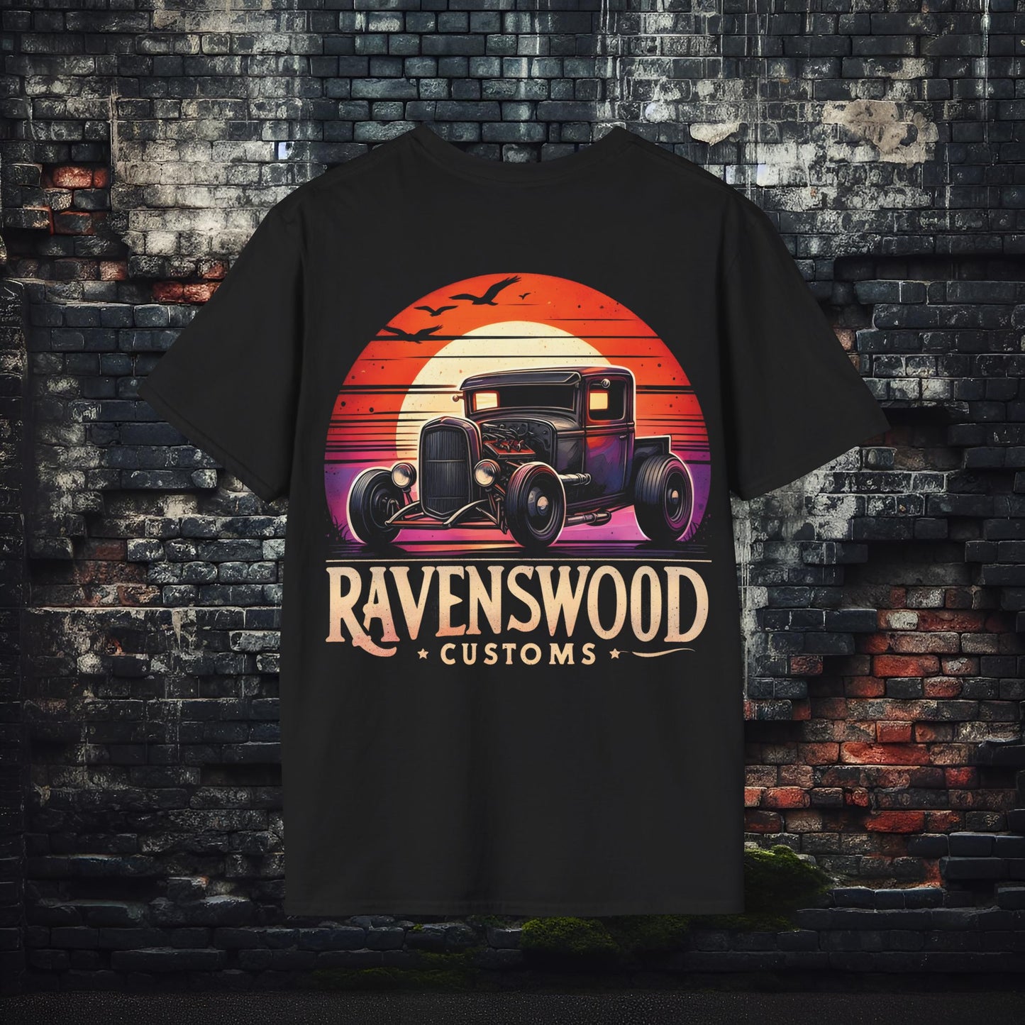 RC Sunset Rod 3 Unisex Softstyle T-Shirt