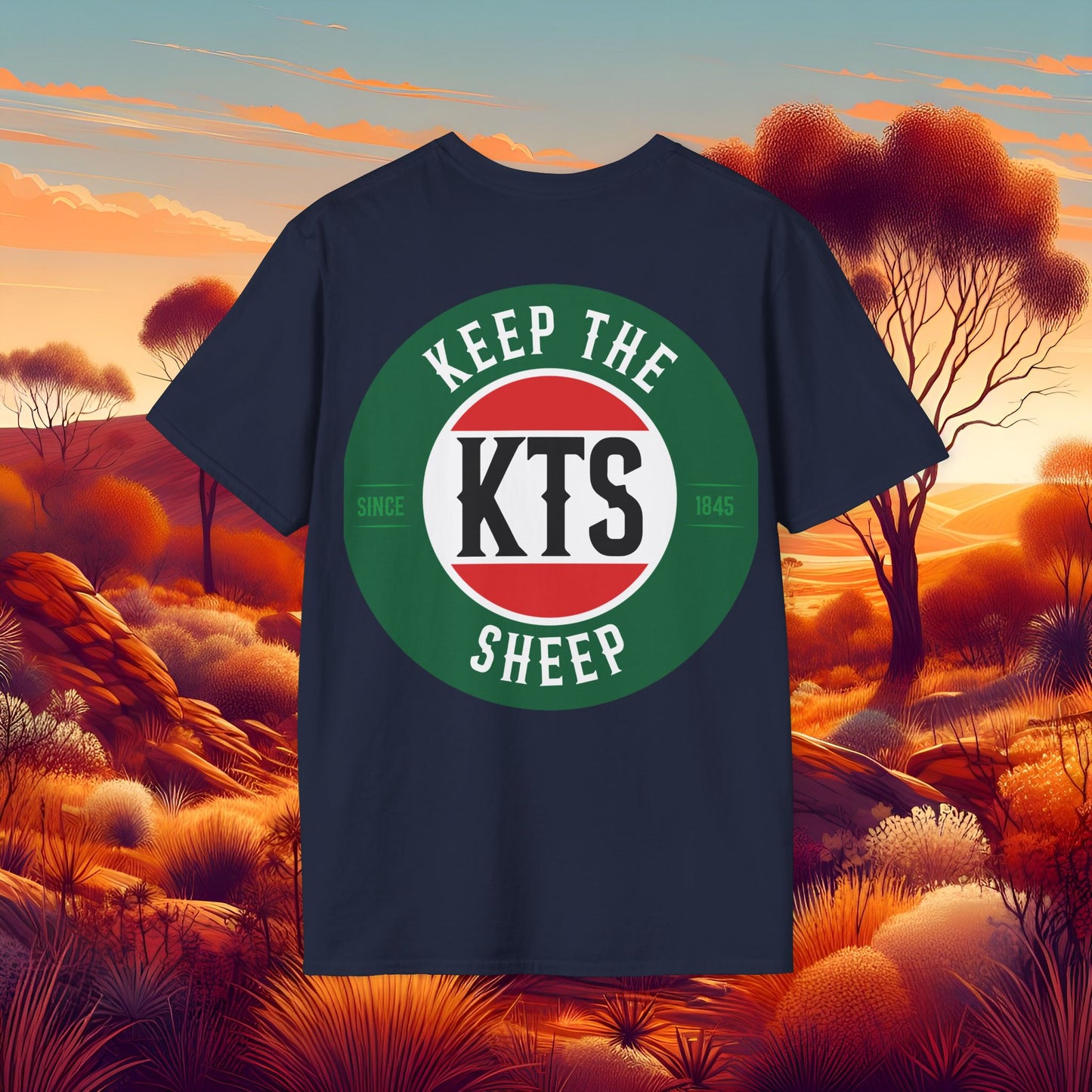 Keep the Sheep #keepthesheep Unisex Softstyle T-Shirt - Bold Graphic Tee for Keep the Sheep movement