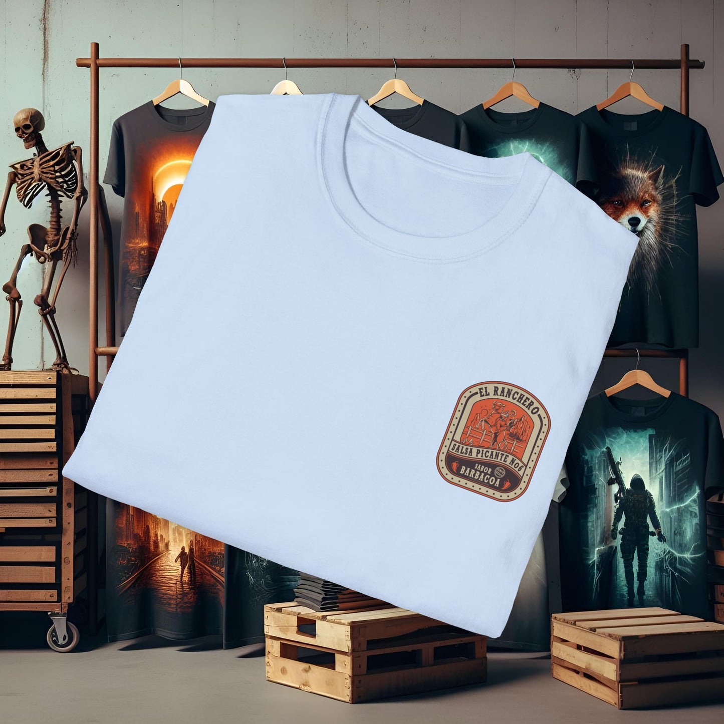 Country Customs 6 Unisex Softstyle T-Shirt