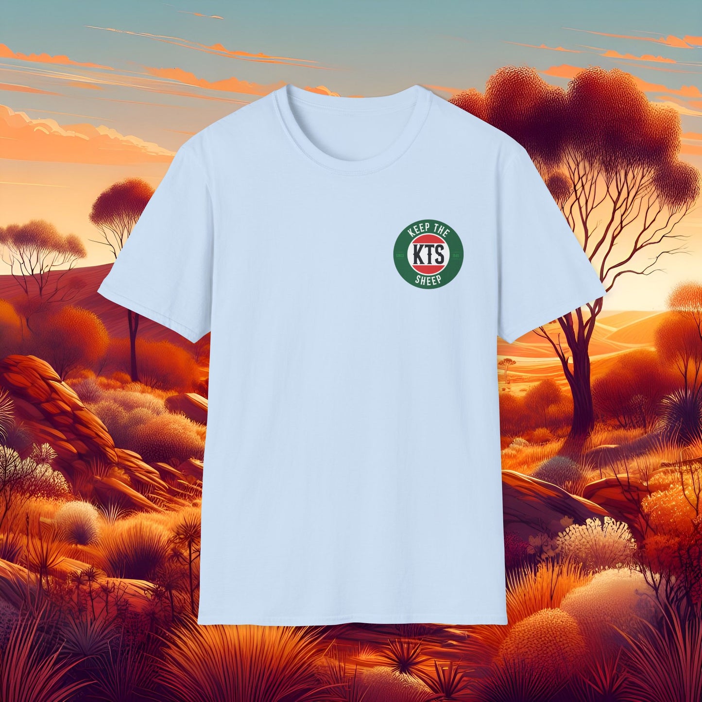 Keep the Sheep #keepthesheep Unisex Softstyle T-Shirt - Bold Graphic Tee for Keep the Sheep movement