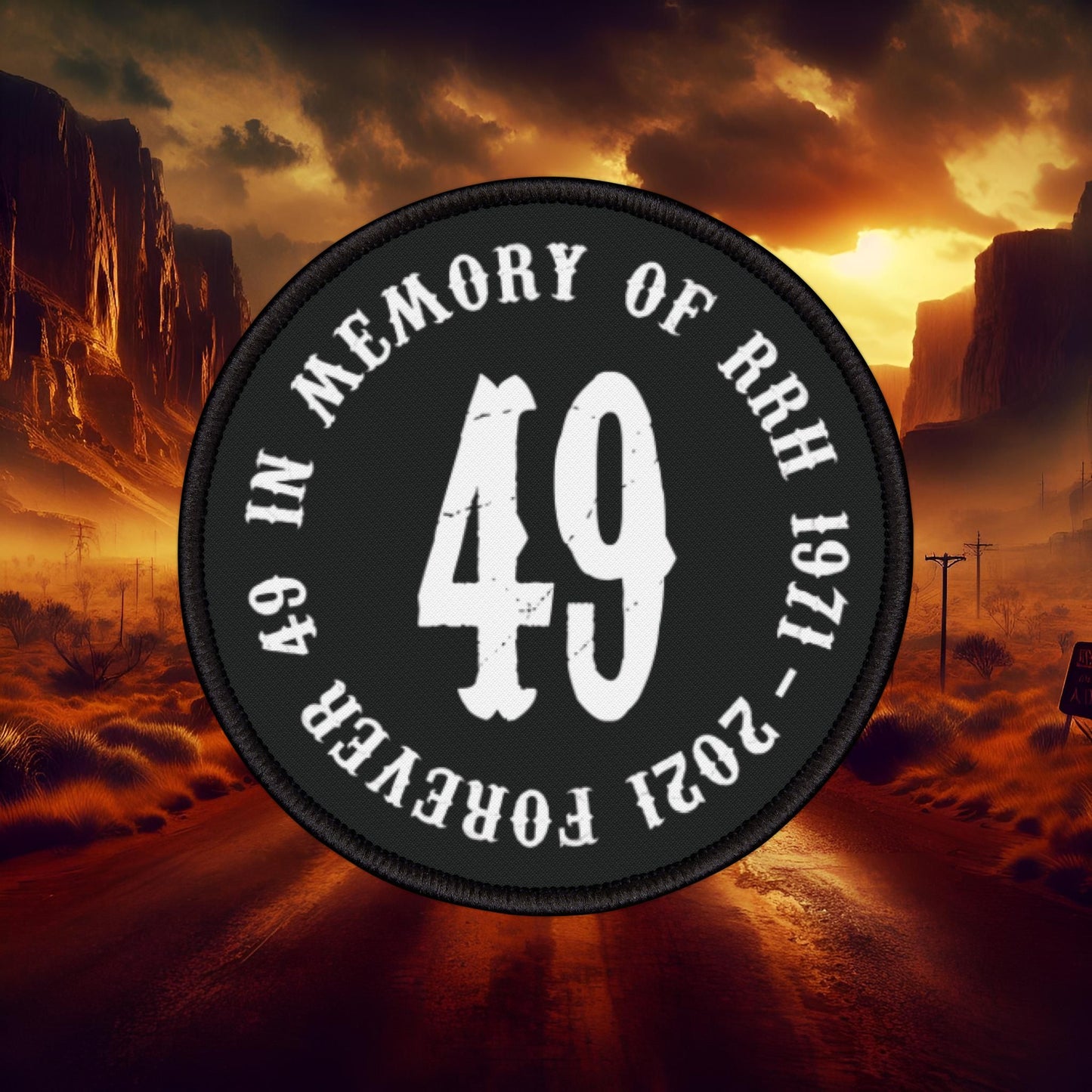 Forever 49 Iron-On Patches