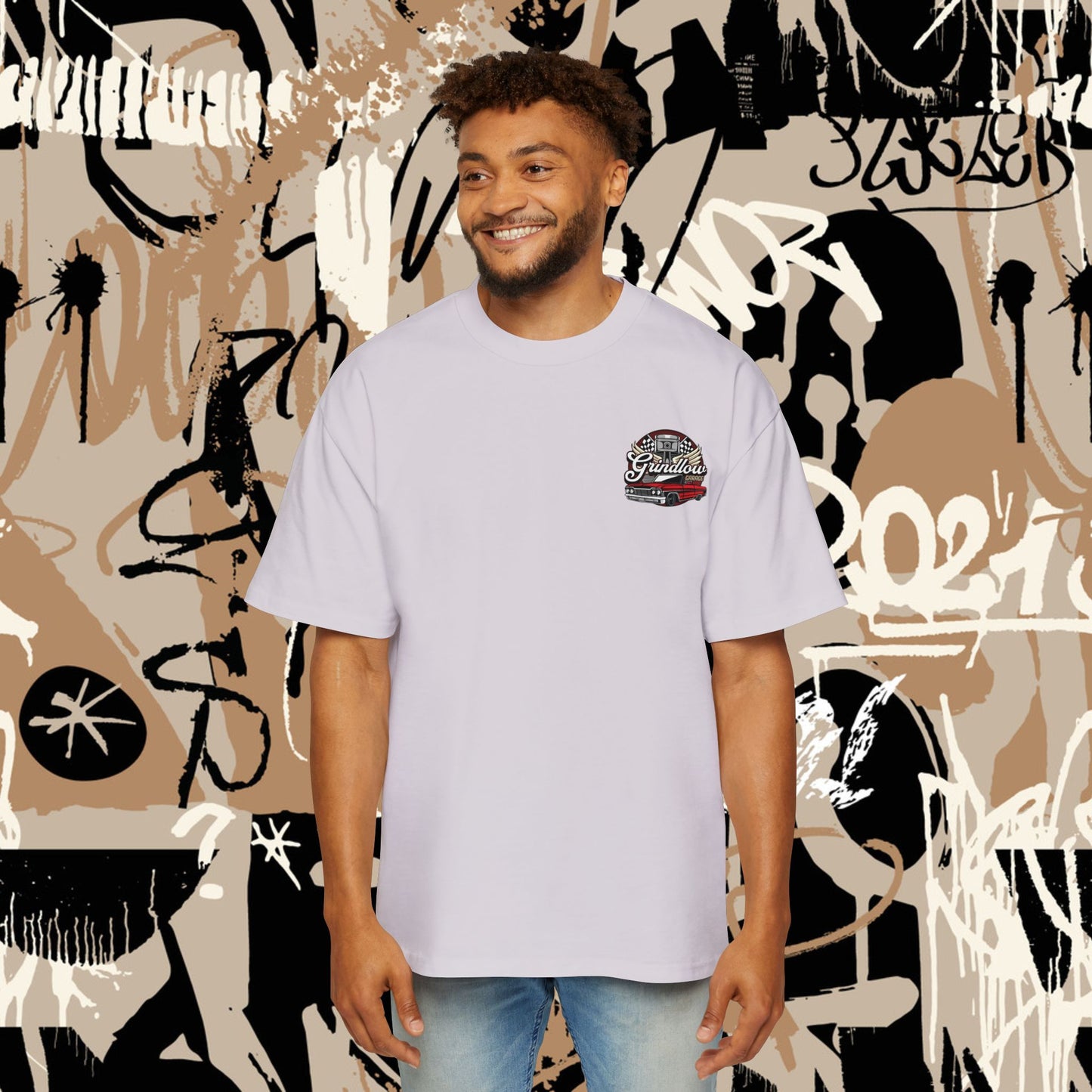 Grindlow Men's Heavy Oversized Tee