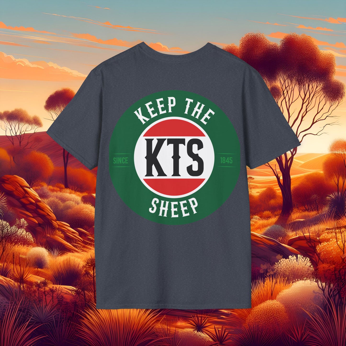 Keep the Sheep #keepthesheep Unisex Softstyle T-Shirt - Bold Graphic Tee for Keep the Sheep movement