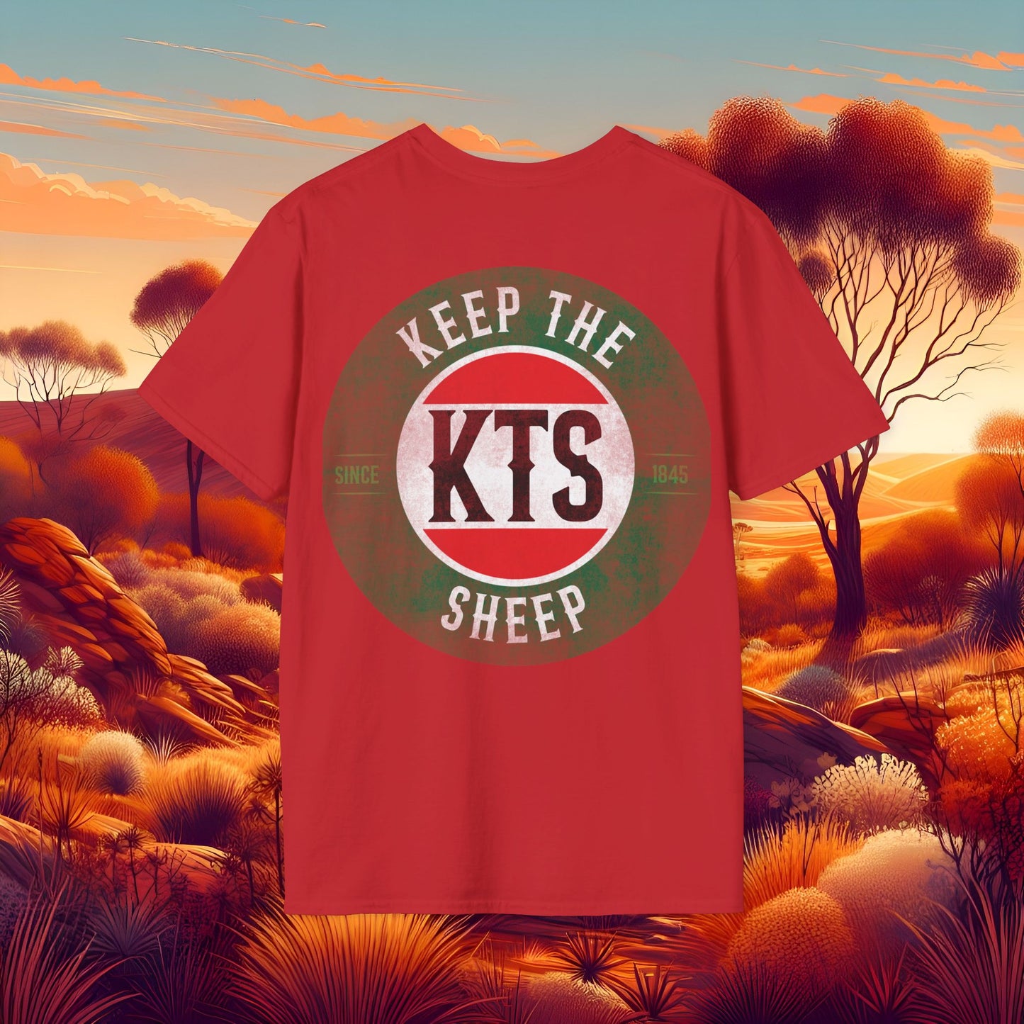 Keep the Sheep #keepthesheep Unisex Softstyle T-Shirt - Bold Graphic Tee for Keep the Sheep movement