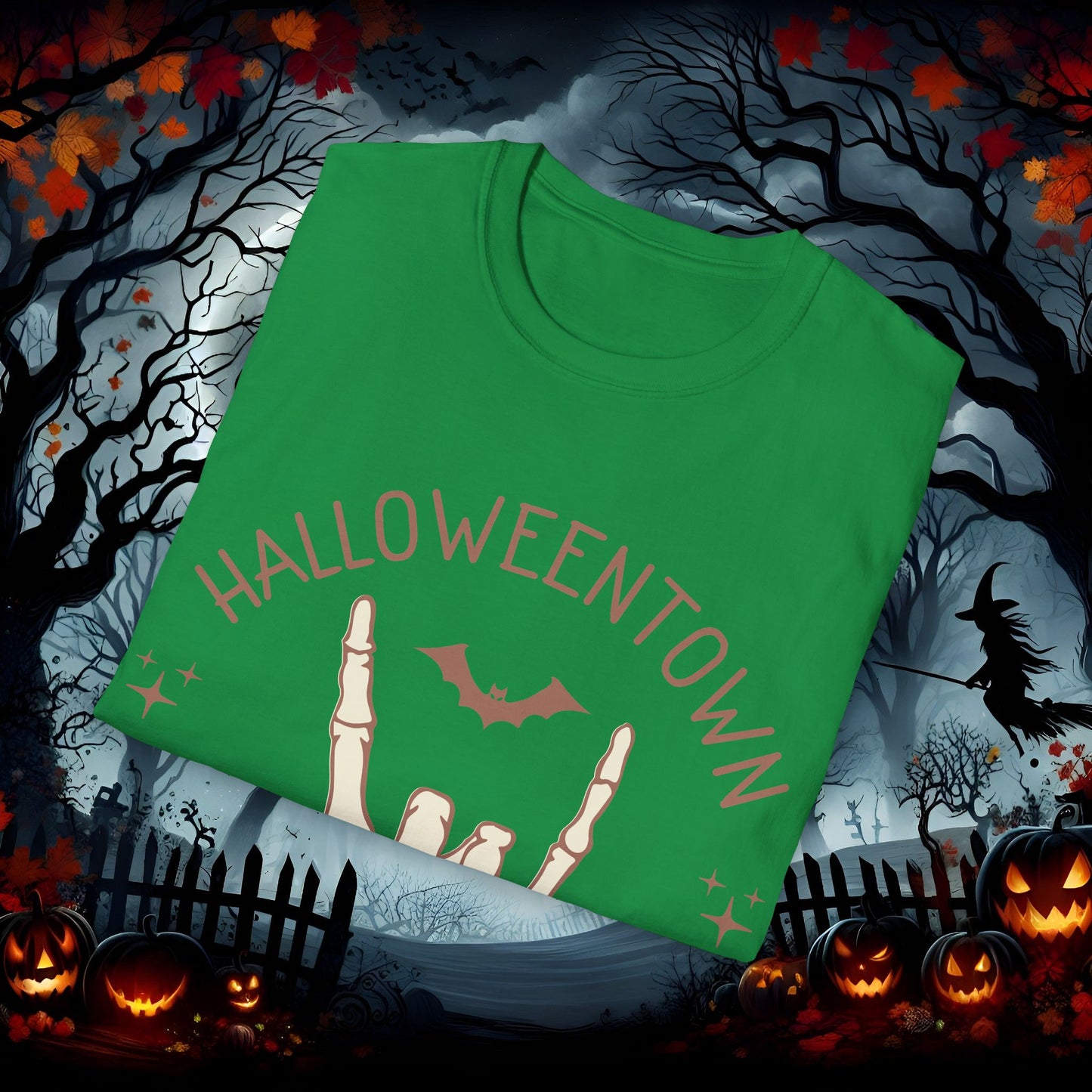 Halloween Town Unisex Softstyle T-Shirt
