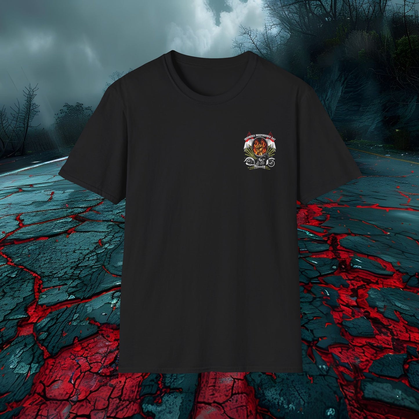 Indonesia Indipendance Unisex Softstyle T-Shirt