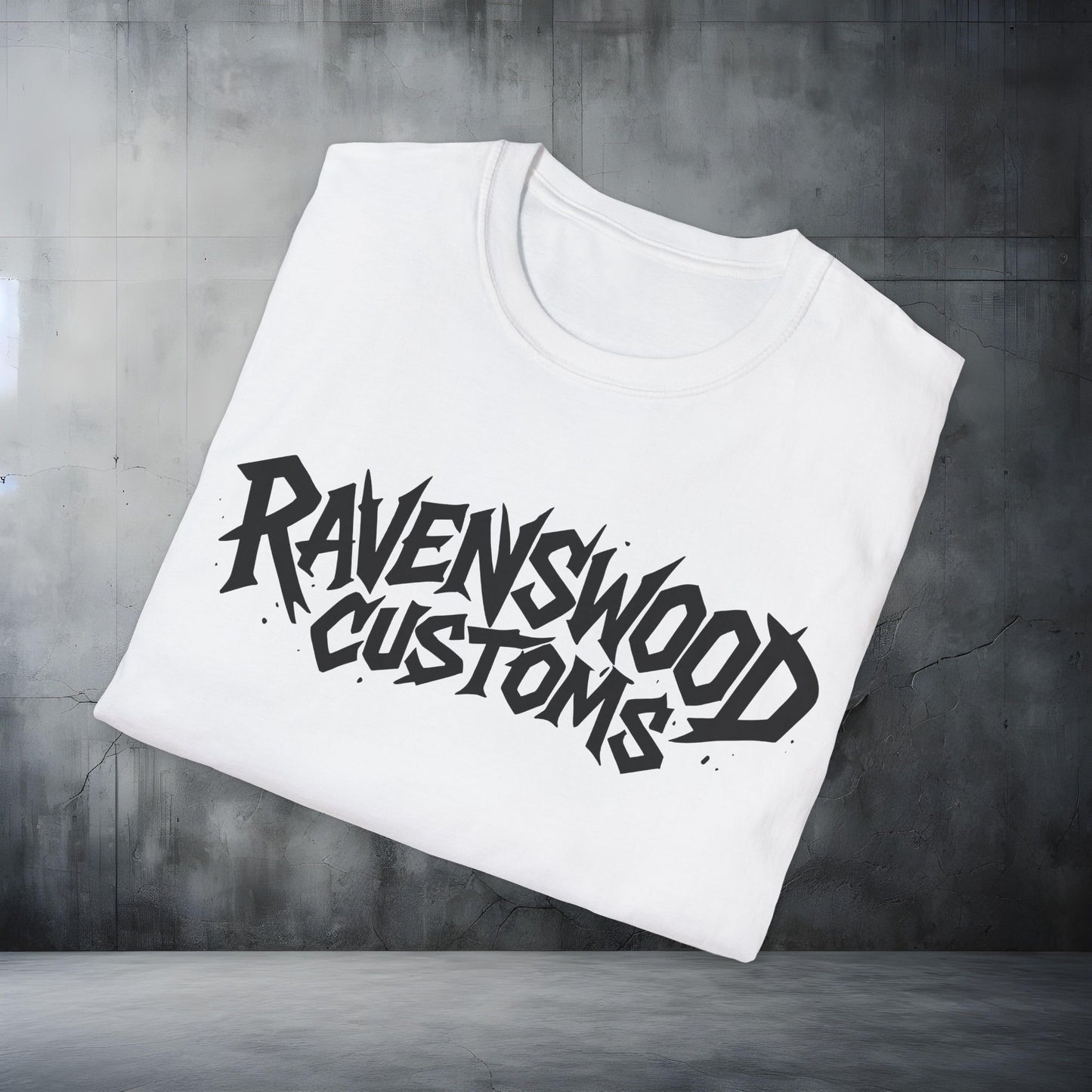 Ravenswood Customs Unisex Softstyle T-Shirt - Pink Vintage Truck Design, Cool Graphic Tee