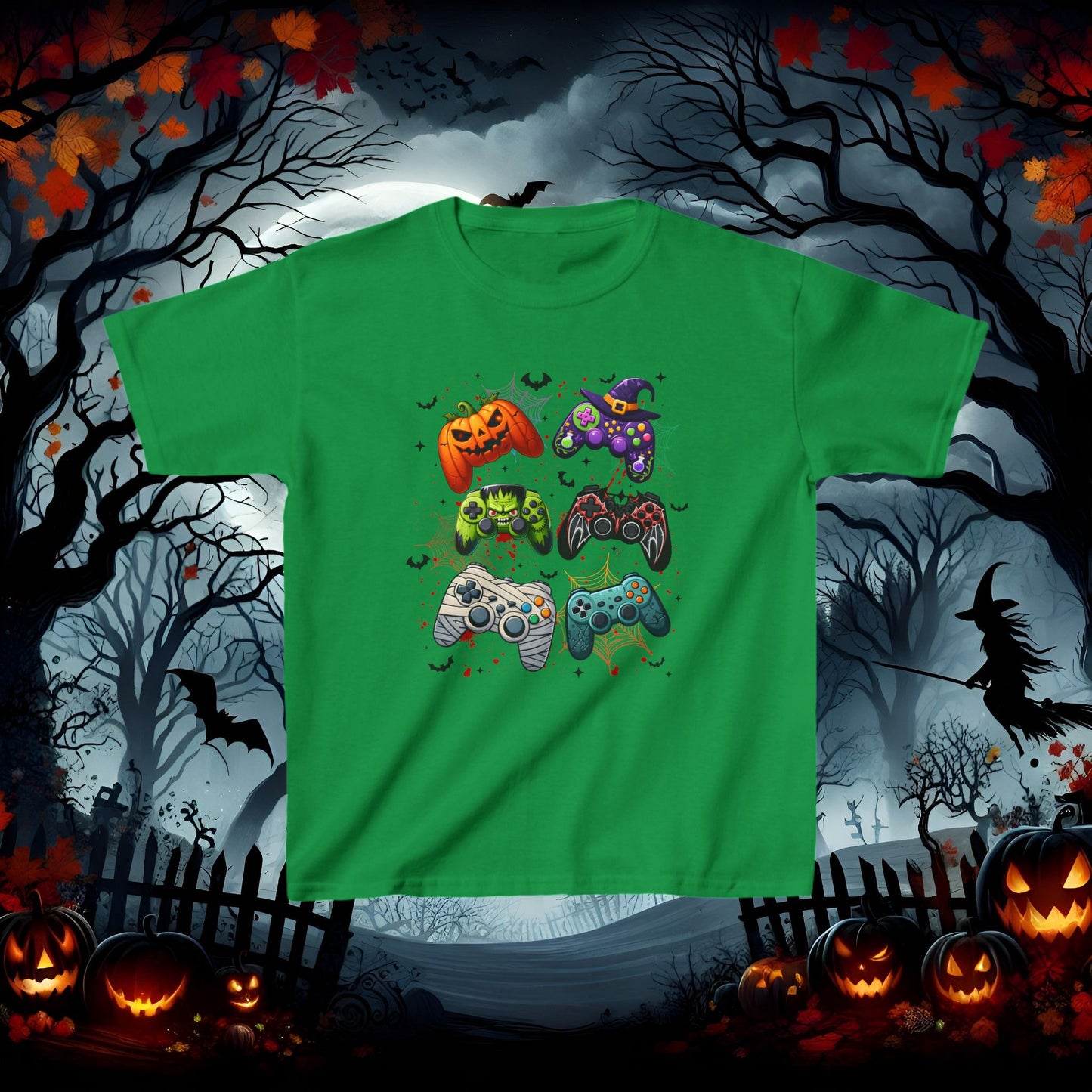Spooky Controllers Kids Heavy Cotton™ Tee