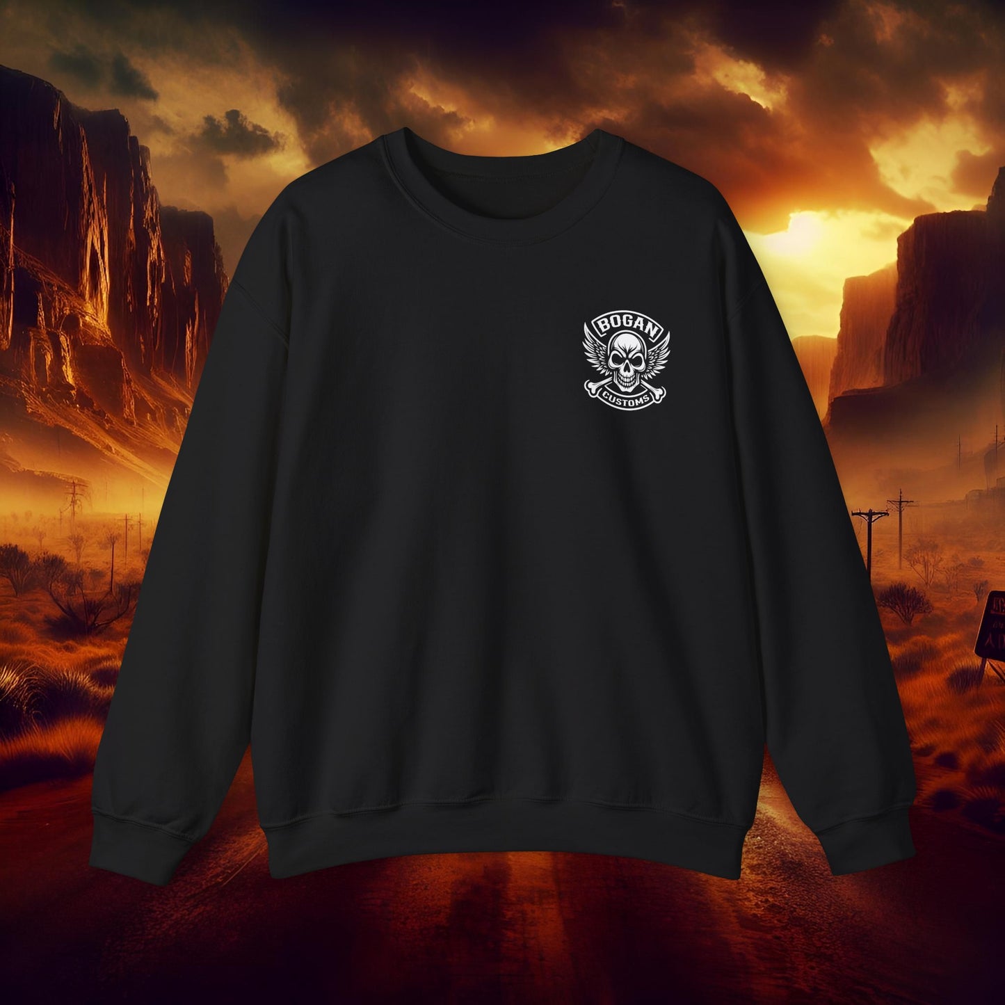Bogan Customs 1 Unisex Heavy Blend™ Crewneck Sweatshirt