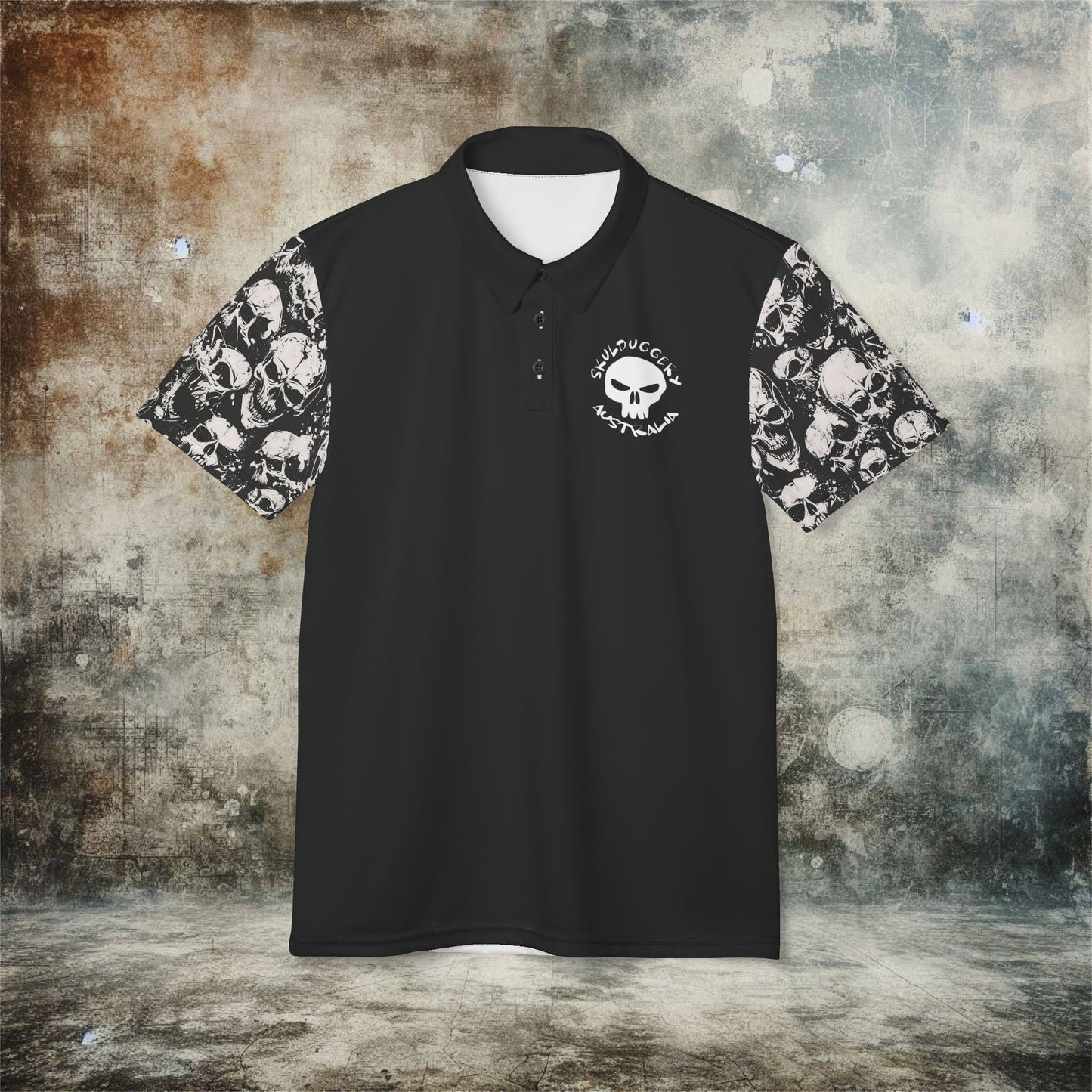 Unisex Skulduggery Australia Polo Shirt - Casual Wear for Men & Women