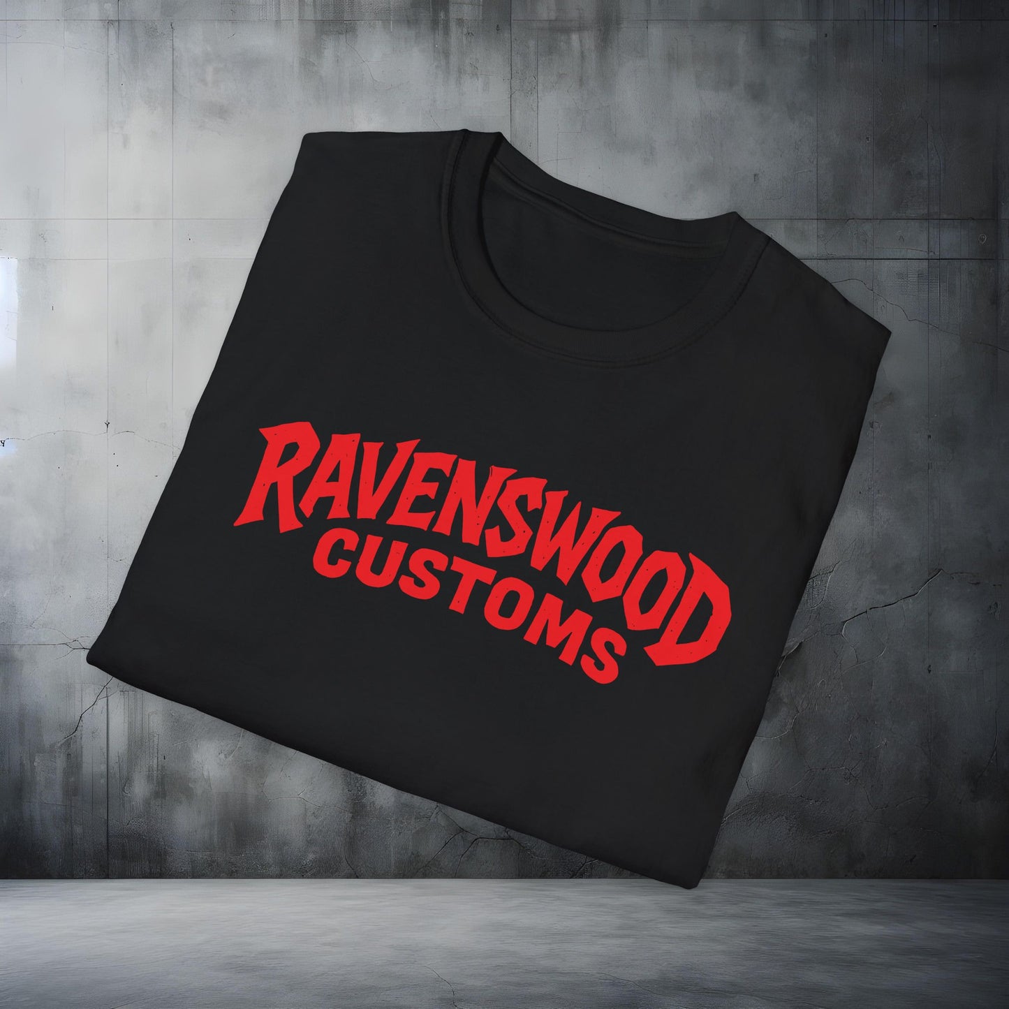 Ravenswood Customs Red Falcon PV T-Shirt, Unisex Graphic Tee, Automotive Apparel