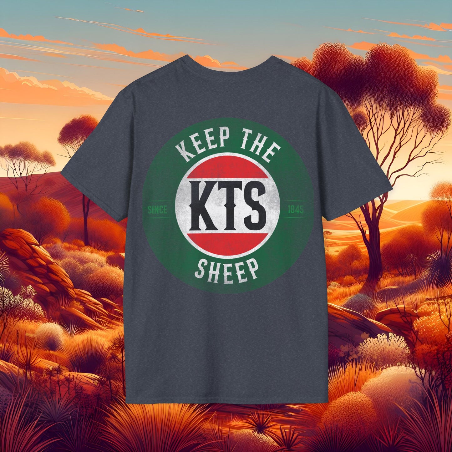 Keep the Sheep #keepthesheep Unisex Softstyle T-Shirt - Bold Graphic Tee for Keep the Sheep movement