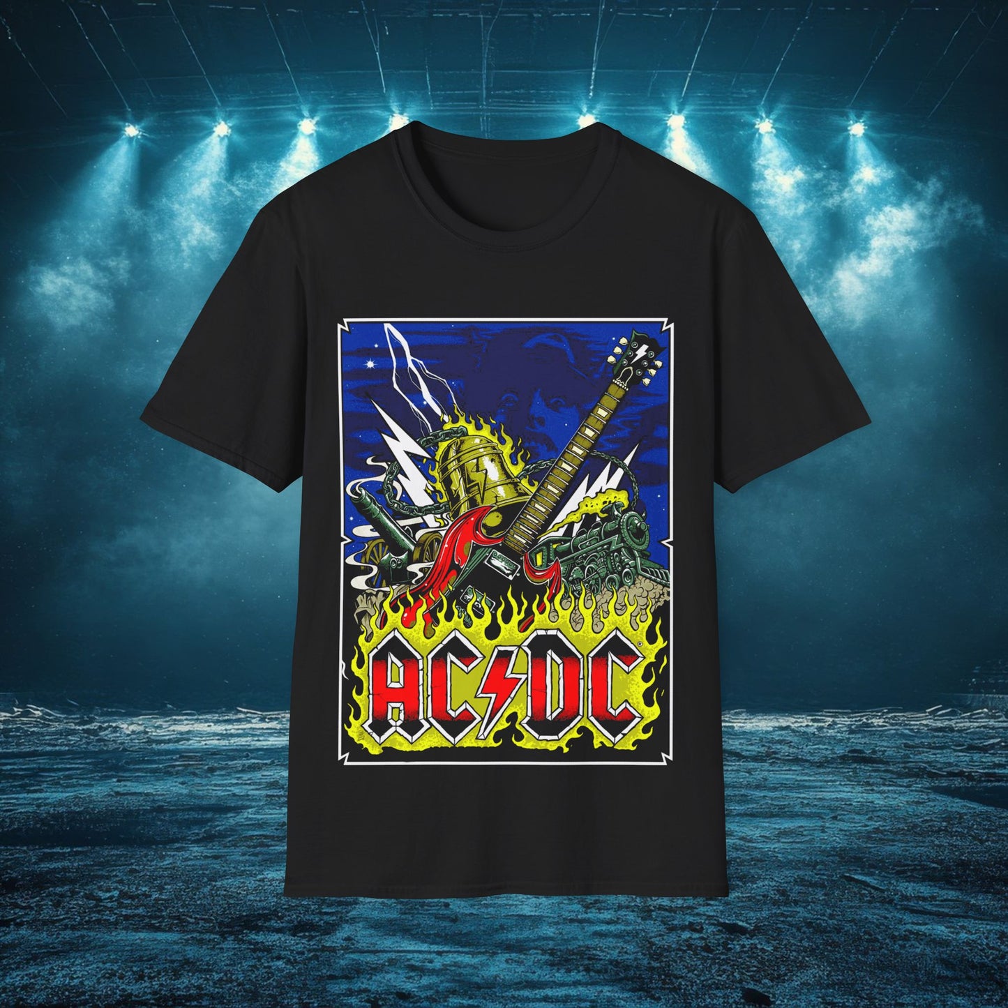 Acca Dacca Graphic Unisex T-Shirt, Music Tee for Rock Lovers, Concert Attire, Gift for Music Fans, Graphic Tee, Festival Wear