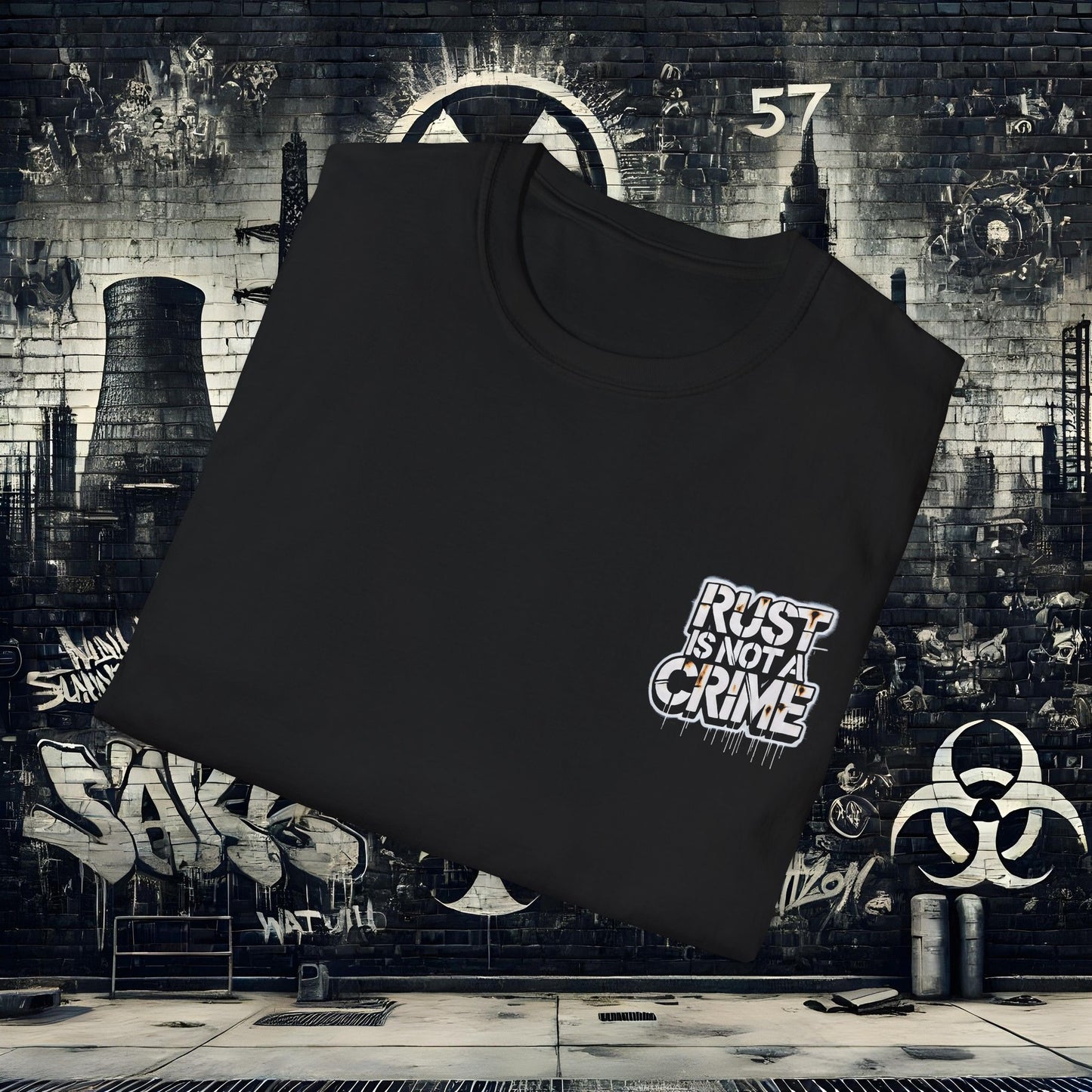 Rust is not a Crime Unisex Softstyle T-Shirt
