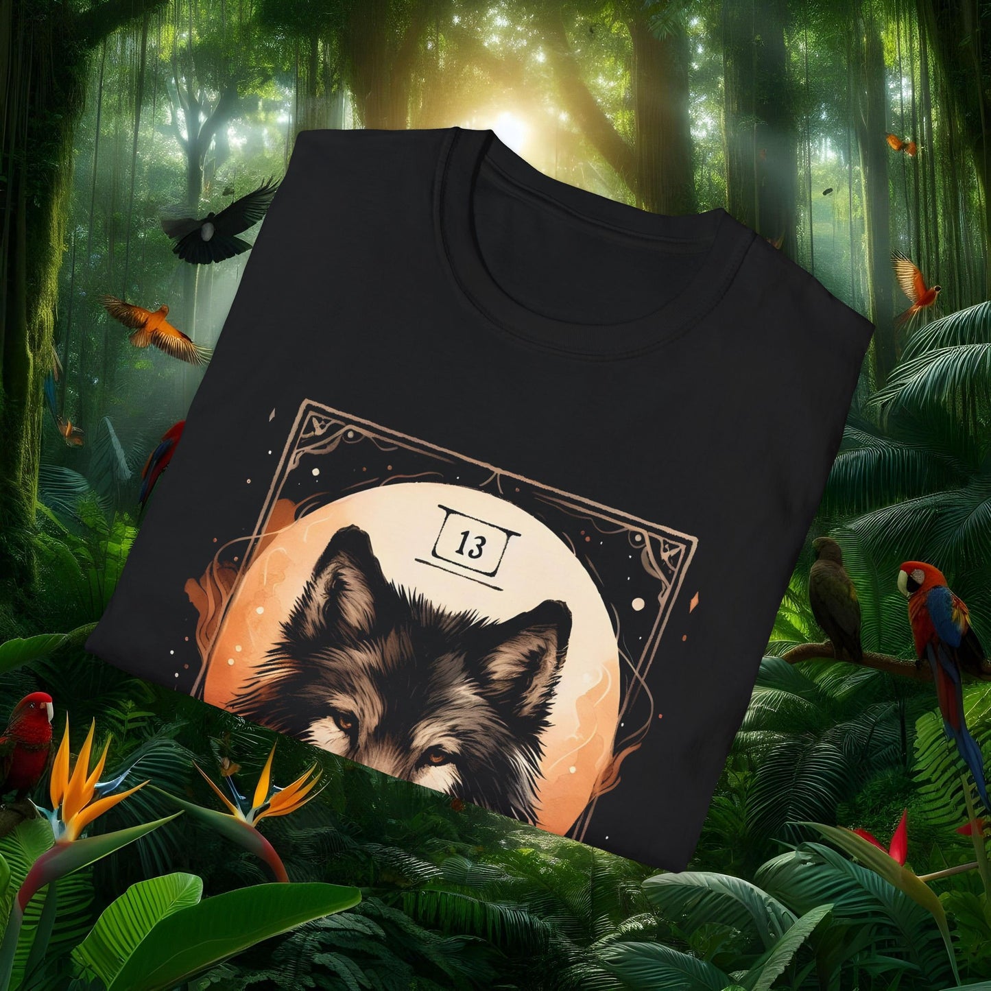 Wolf 1 Unisex Softstyle T-Shirt