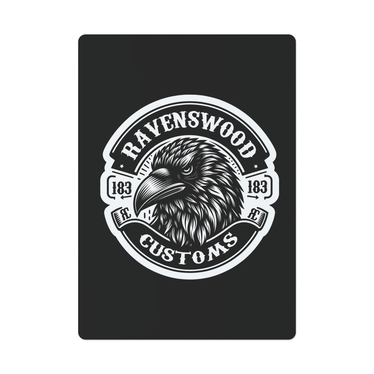 Ravenswood Customs Poker Cards