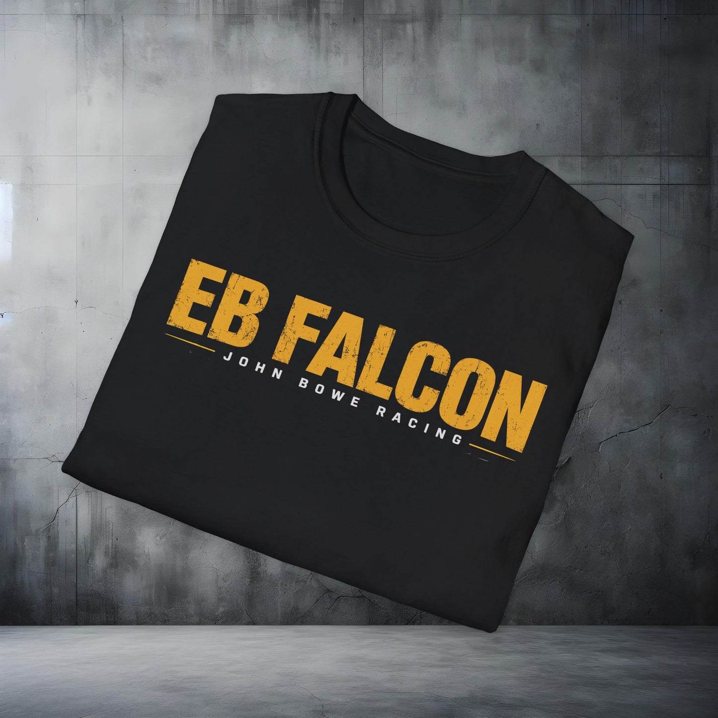 EB Falcon Racing T-Shirt John Bowe Vintage Motorsport Tee
